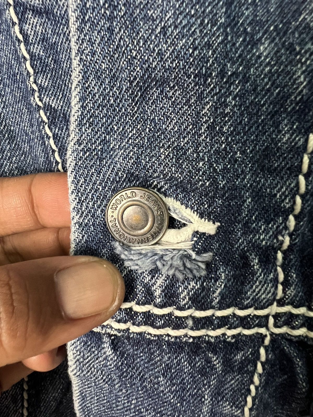 Japanese Brand 🔥Bobson MM-8 Denim Trucker Size US M / EU 48-50 / 2 - 9 Thumbnail