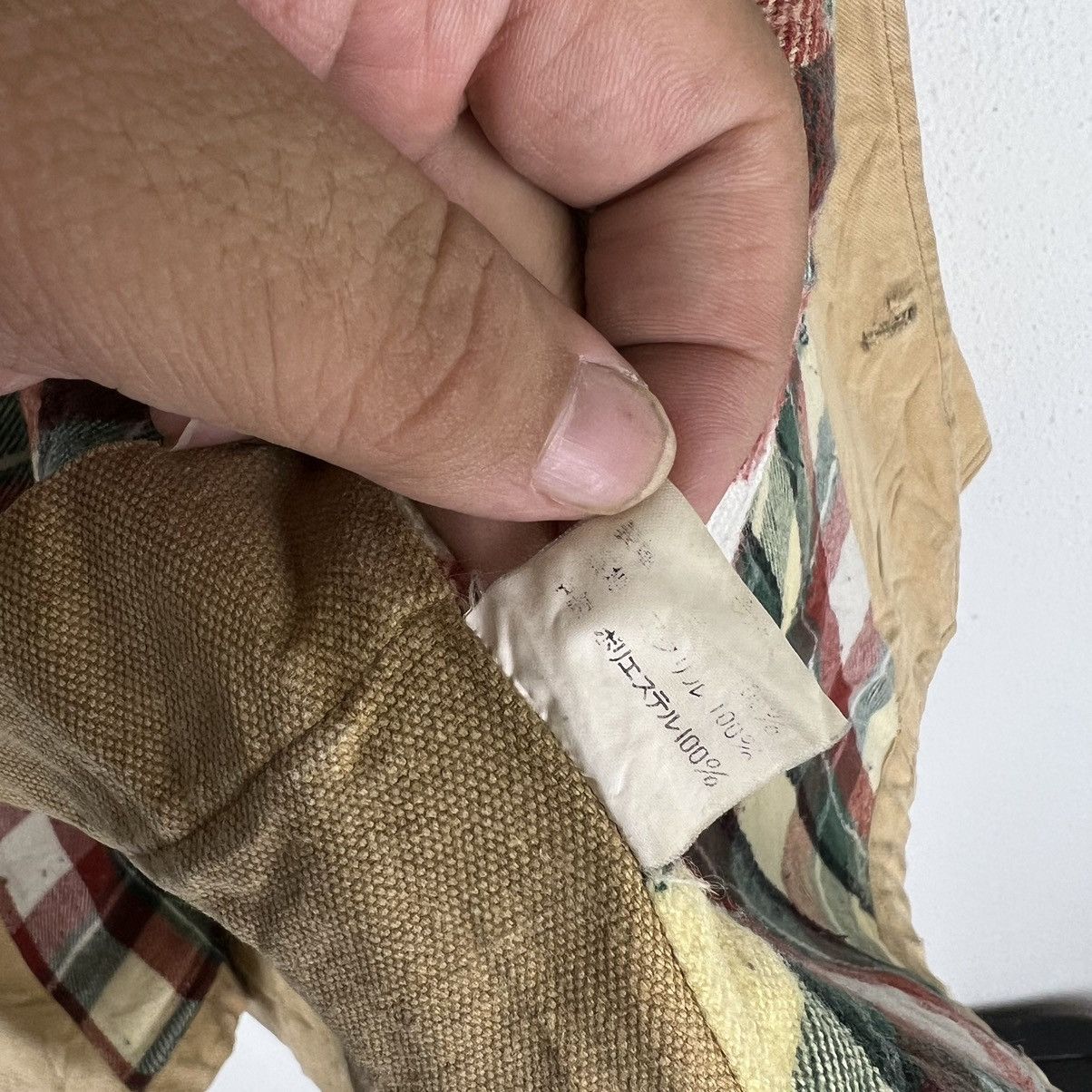 Japanese Brand VINTAGE SCENE JAPAN DETROIT CARGO JACKET TARTAN LINING Size US M / EU 48-50 / 2 - 14 Thumbnail