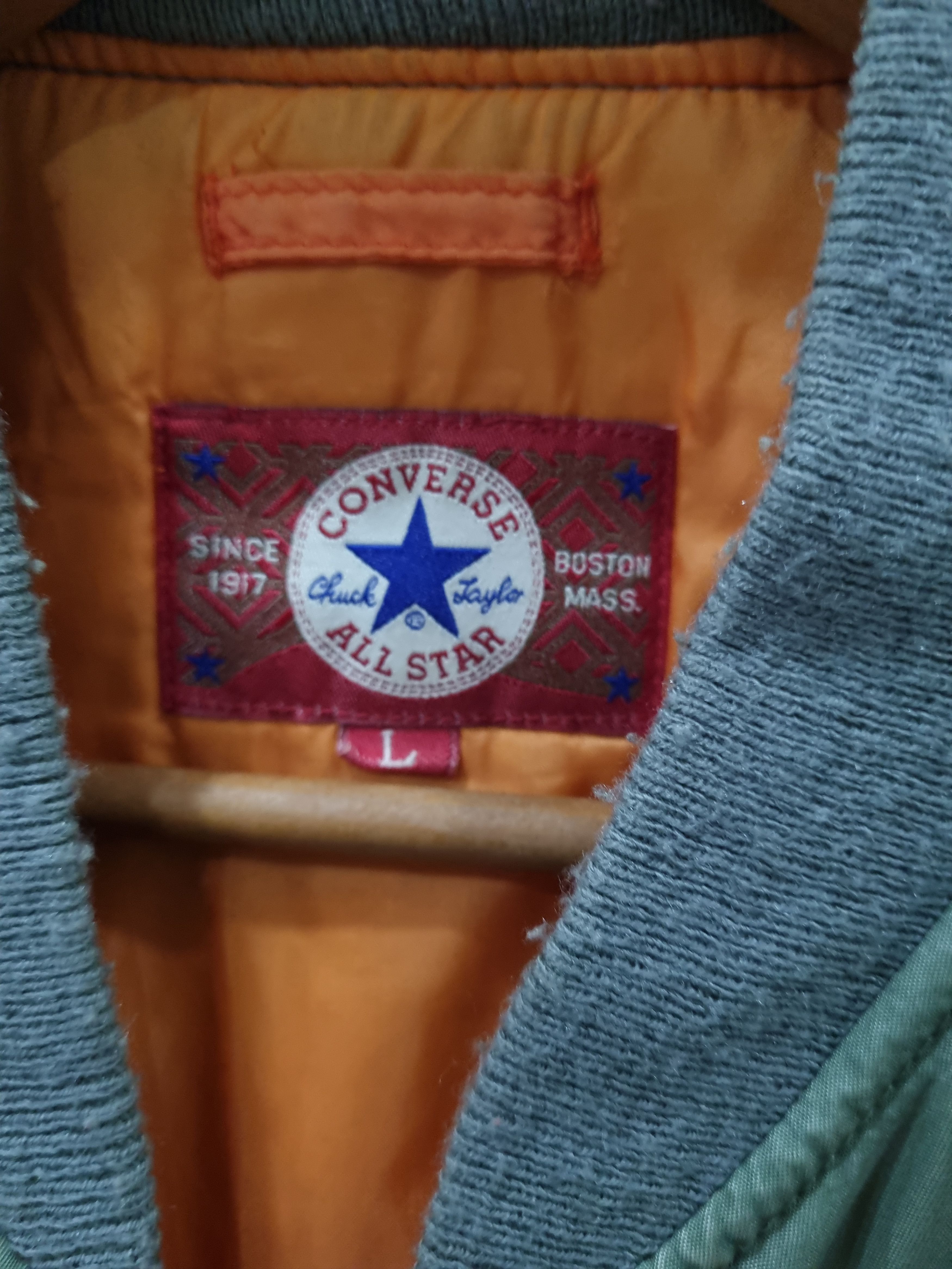 Converse × Vintage 🔥Best Price 🔥Vintage Converse All Star Jacket Size US L / EU 52-54 / 3 - 6 Thumbnail