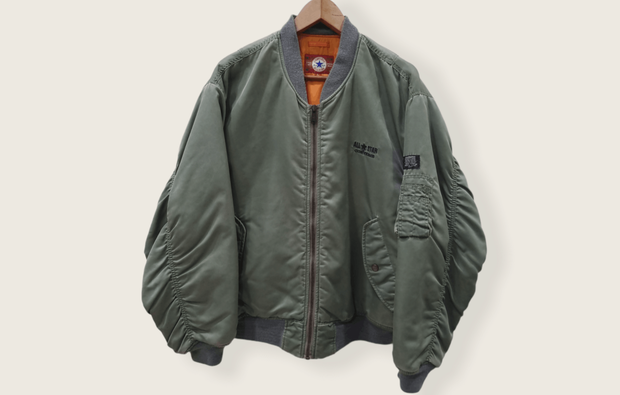 Converse × Vintage 🔥Best Price 🔥Vintage Converse All Star Jacket Size US L / EU 52-54 / 3 - 1 Thumbnail