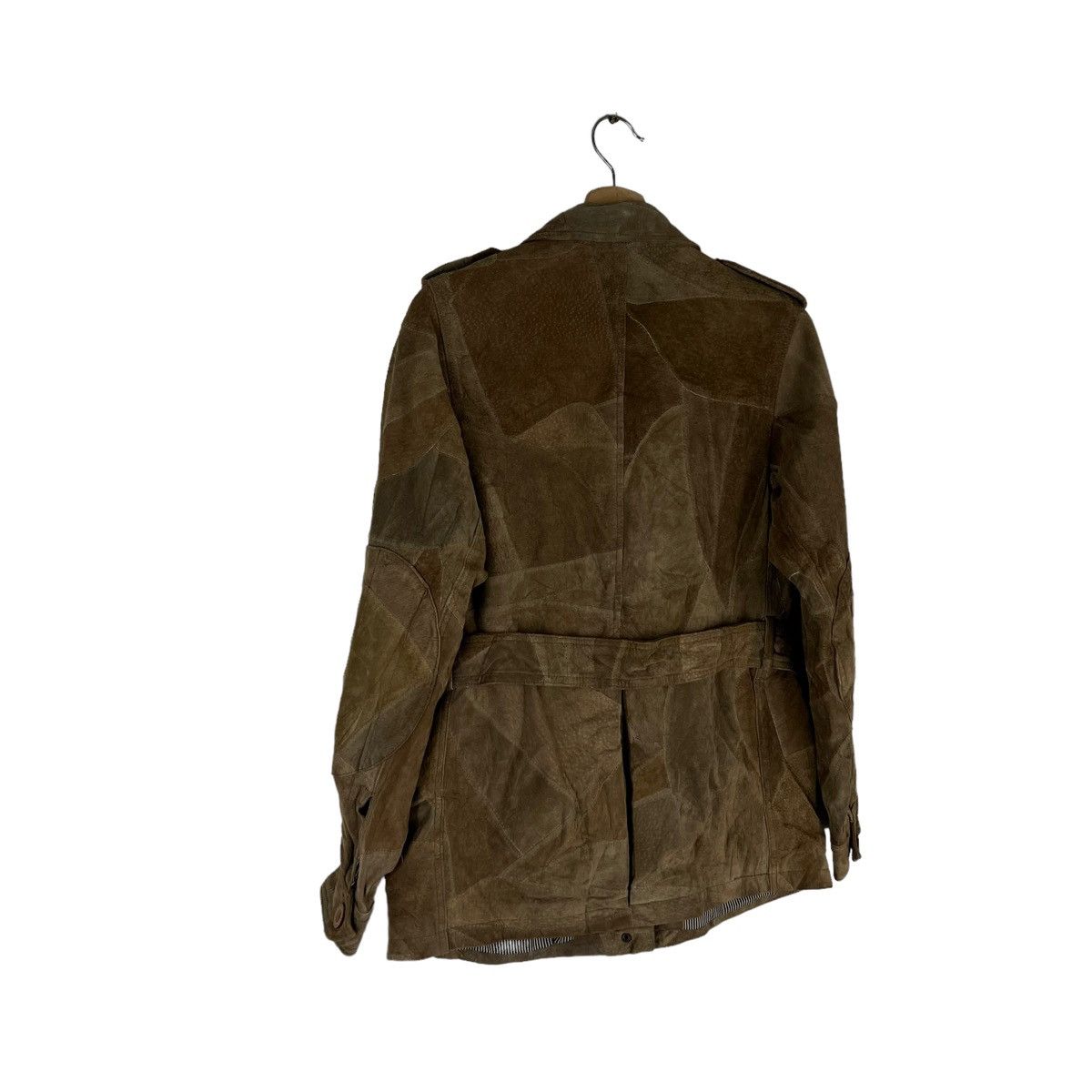 Vintage VINTAGE LEATHER JACKET PARACHUTE BIKER PATCH WORK DESIGN Size US M / EU 48-50 / 2 - 10 Thumbnail