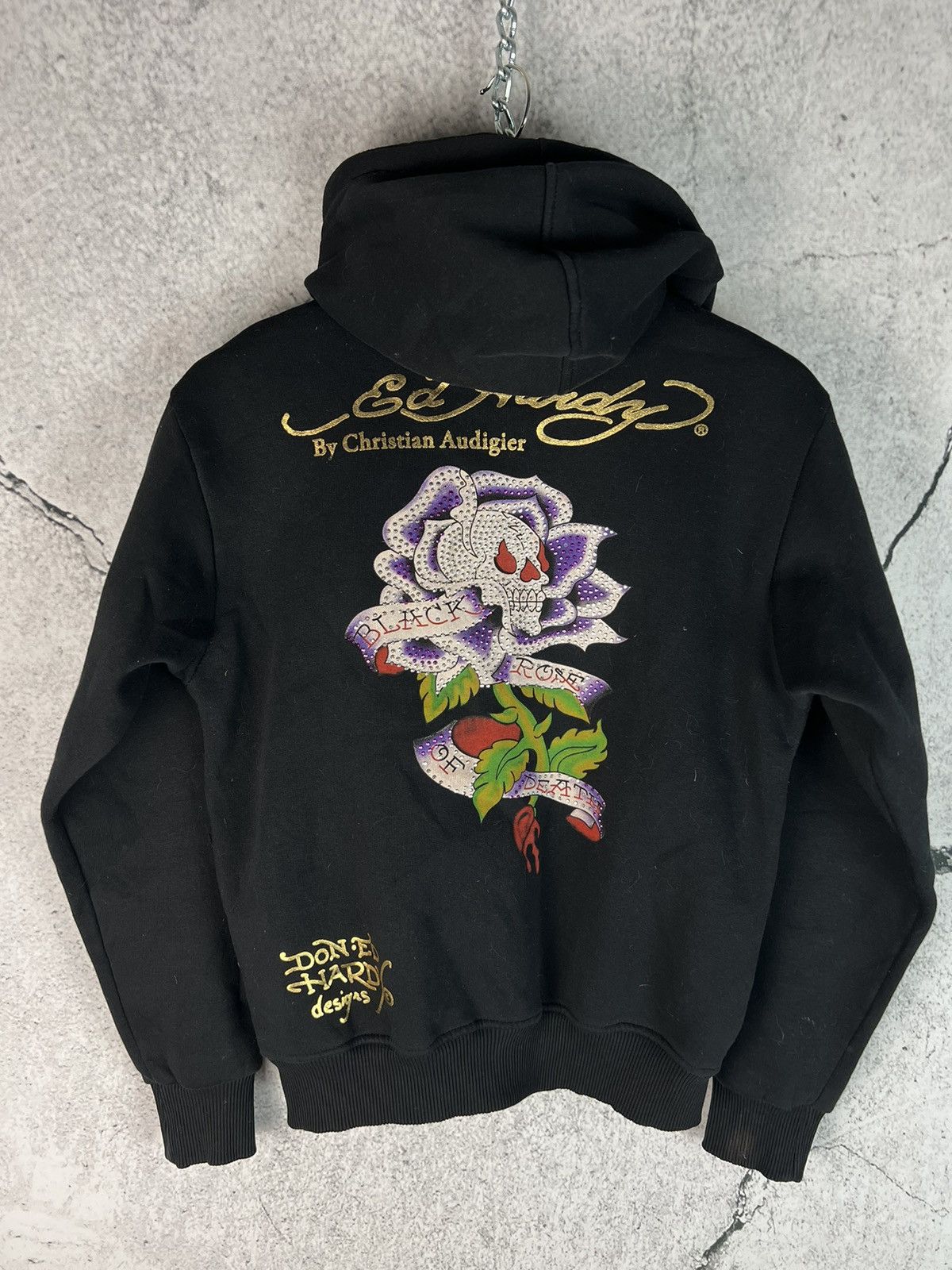Christian Audigier Ed Hardy by Christian Audiger vintage zip hoodie Size XS / US 0-2 / IT 36-38 - 1 Thumbnail