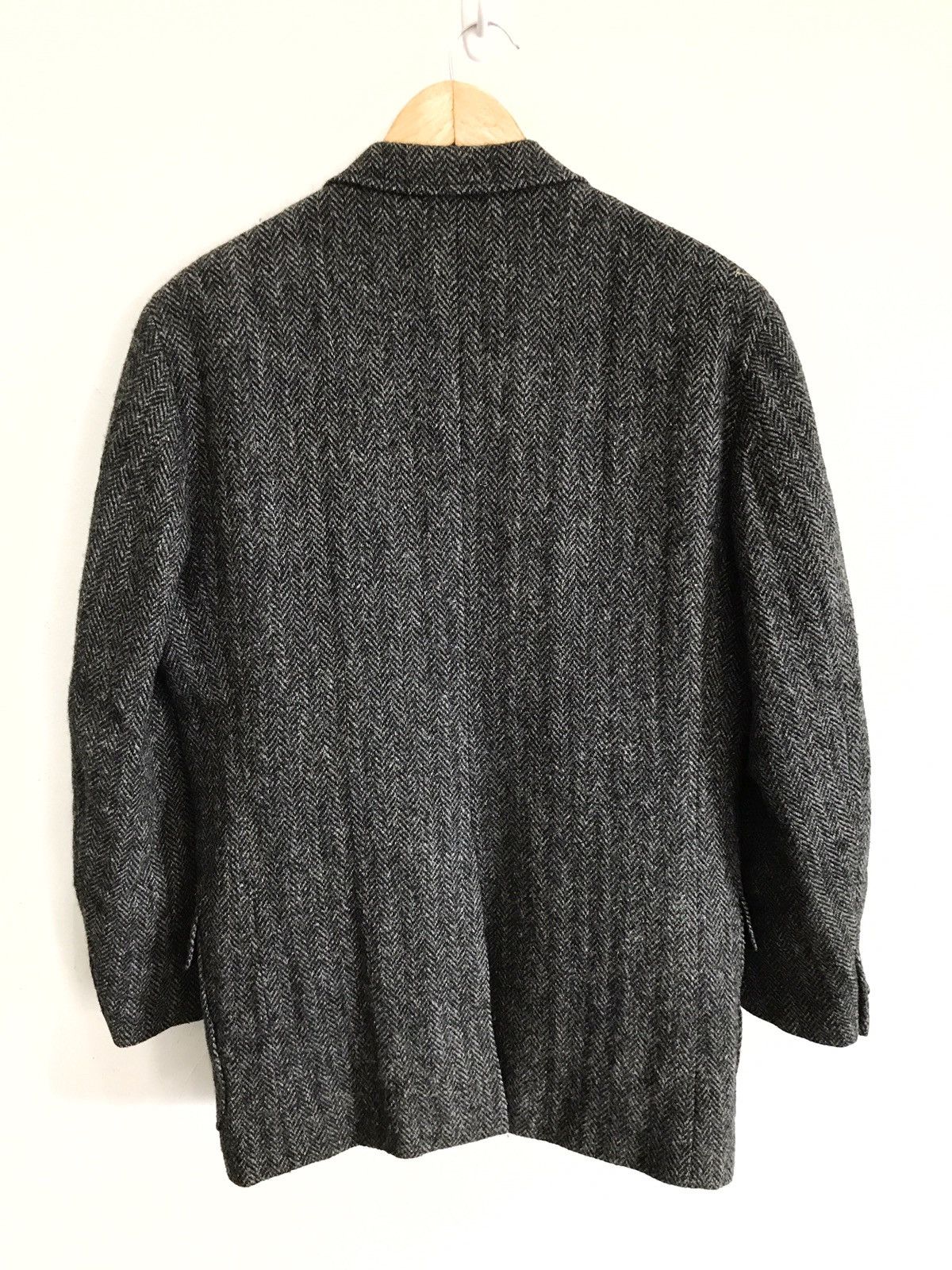Harris Tweed Harris Tweed Trad Collection By New Yorker Wool Coat Jacket Size 38L - 2 Thumbnail