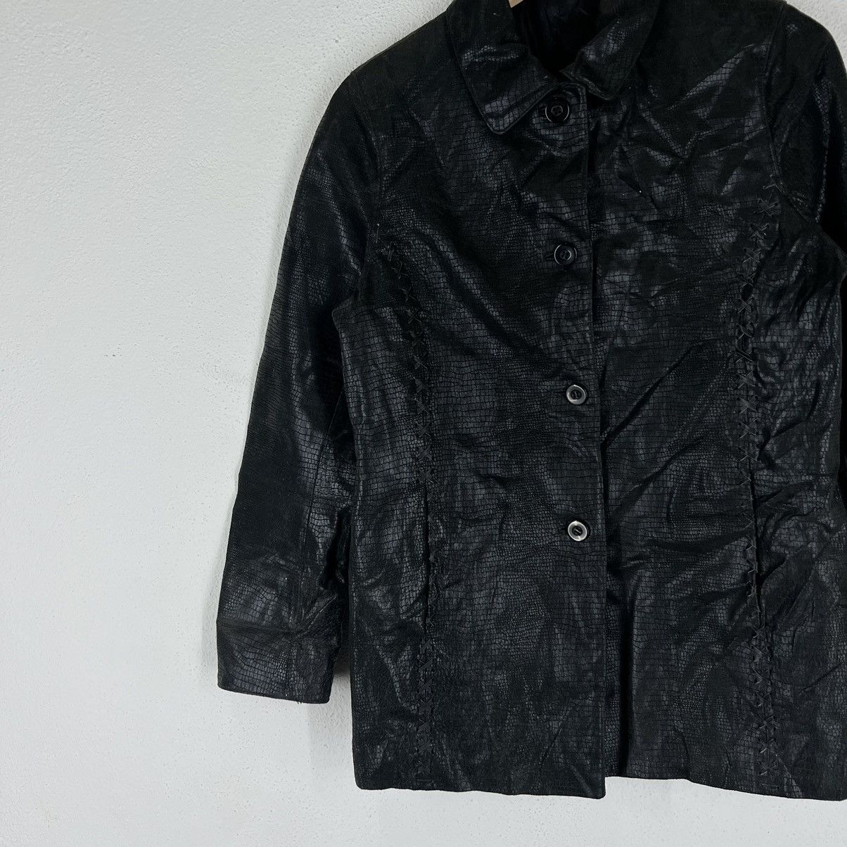 Japanese Brand VINTAGE LEATHER JACKET CAPTIOUS PERSON TOKYO ISSEY MIYAKE Size US S / EU 44-46 / 1 - 3 Thumbnail