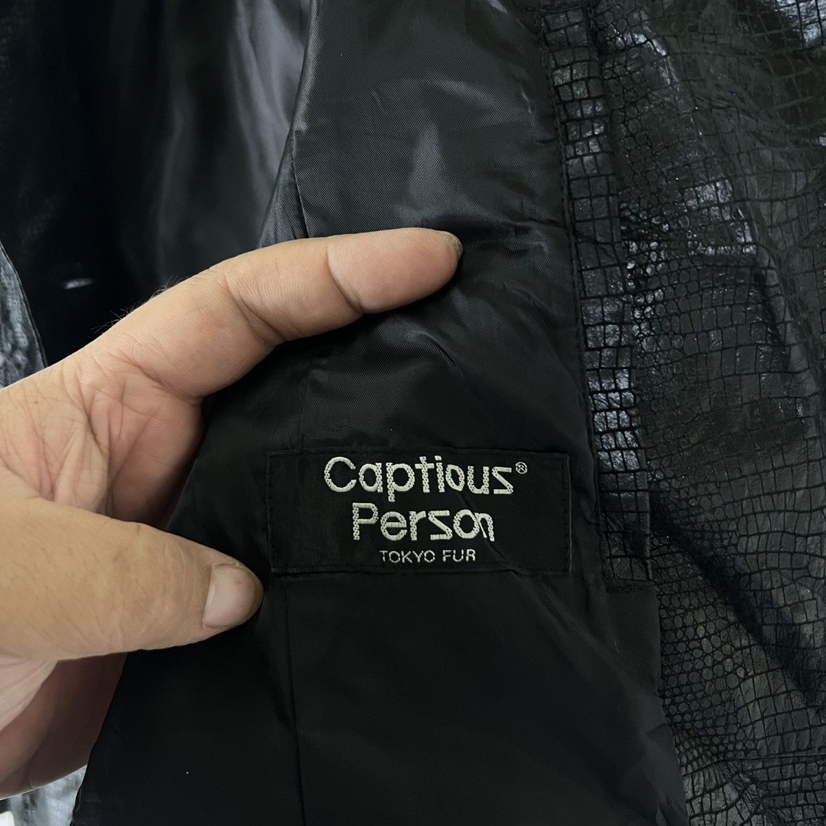 Japanese Brand VINTAGE LEATHER JACKET CAPTIOUS PERSON TOKYO ISSEY MIYAKE Size US S / EU 44-46 / 1 - 11 Thumbnail