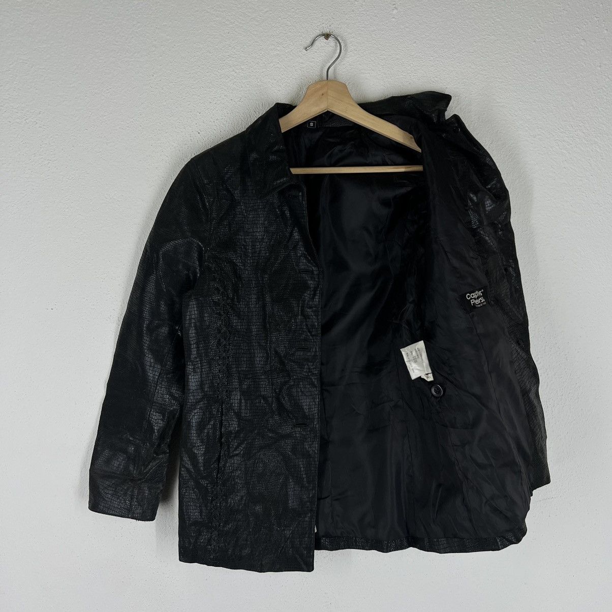 Japanese Brand VINTAGE LEATHER JACKET CAPTIOUS PERSON TOKYO ISSEY MIYAKE Size US S / EU 44-46 / 1 - 9 Thumbnail