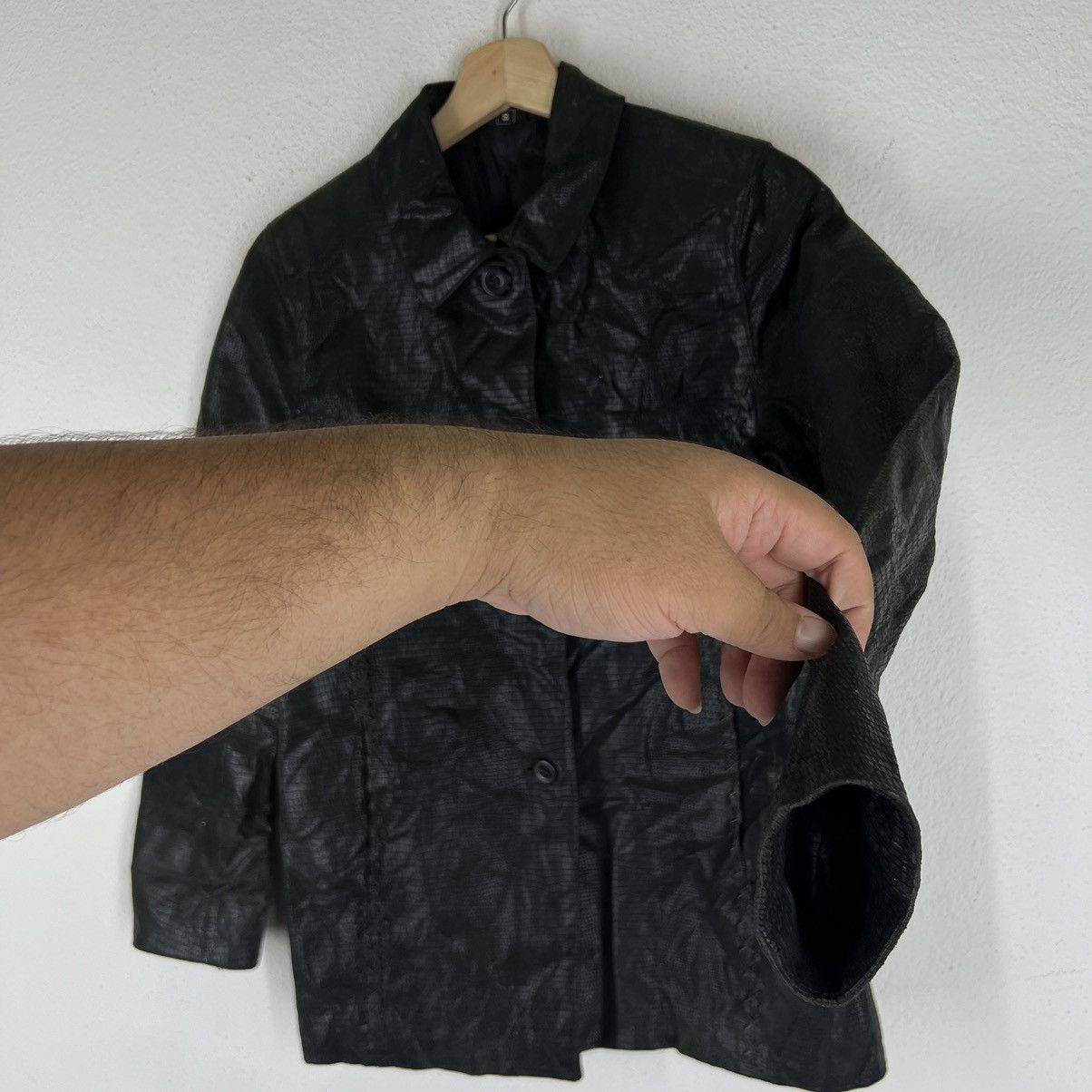 Japanese Brand VINTAGE LEATHER JACKET CAPTIOUS PERSON TOKYO ISSEY MIYAKE Size US S / EU 44-46 / 1 - 5 Thumbnail