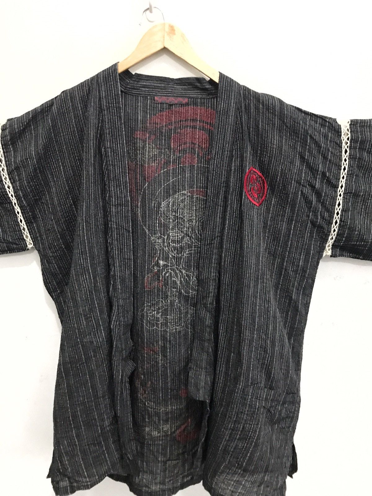 Japanese Brand × Vintage Japanese Kimono Dragon Japanese Style Sanjuro Samurai Japan Size US M / EU 48-50 / 2 - 6 Thumbnail