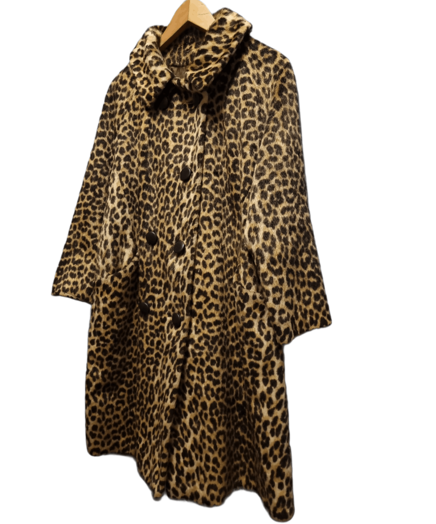 Other Leopard Long Button Jacket x Vintage Size US M / EU 48-50 / 2 - 2 Thumbnail