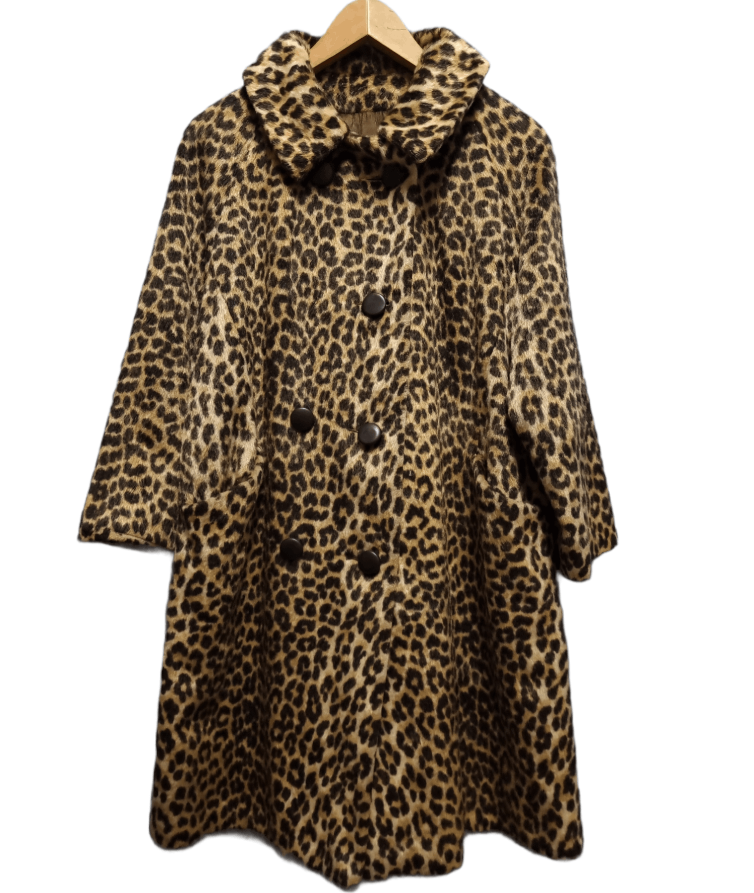 Other Leopard Long Button Jacket x Vintage Size US M / EU 48-50 / 2 - 1 Thumbnail