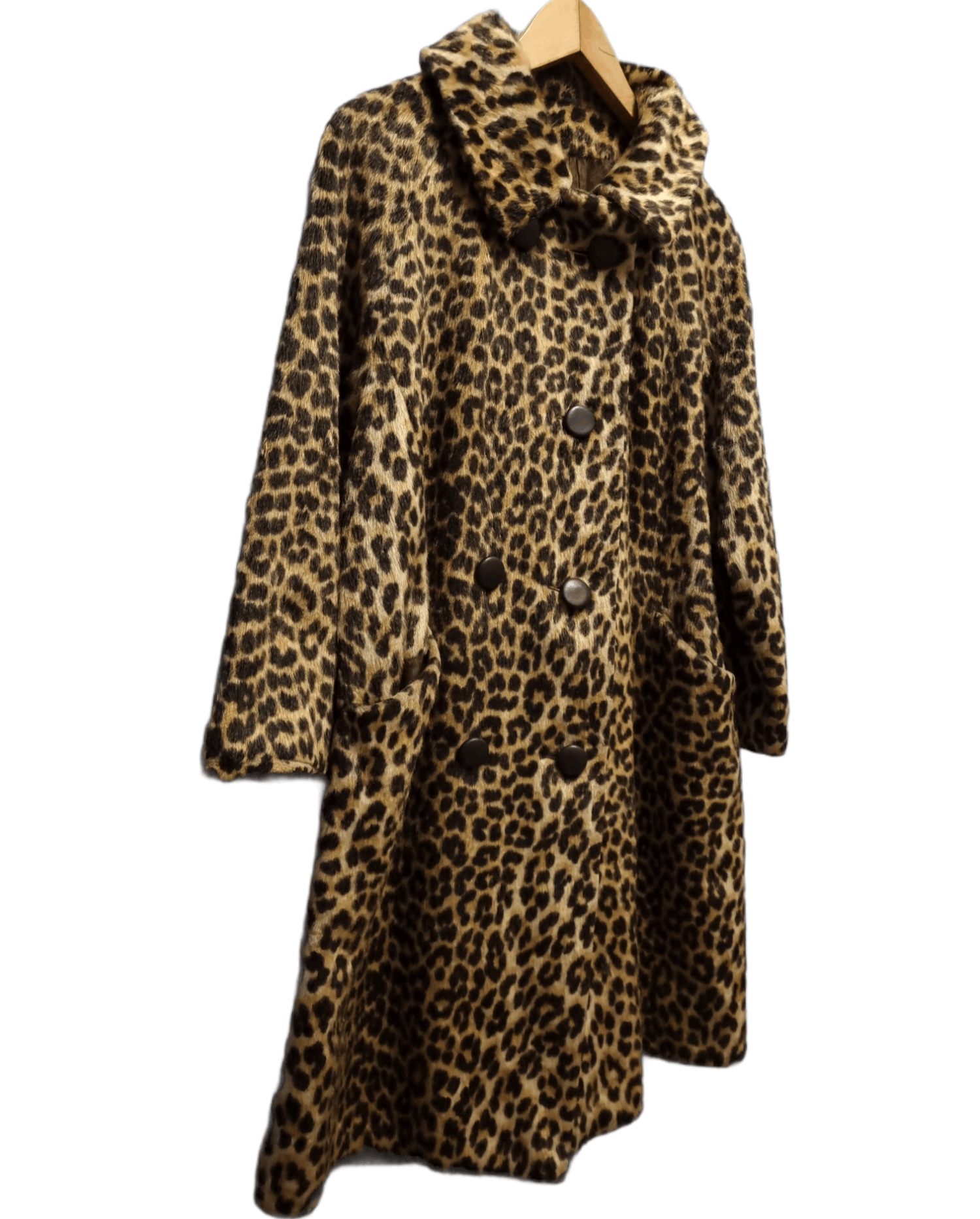 Other Leopard Long Button Jacket x Vintage Size US M / EU 48-50 / 2 - 3 Thumbnail