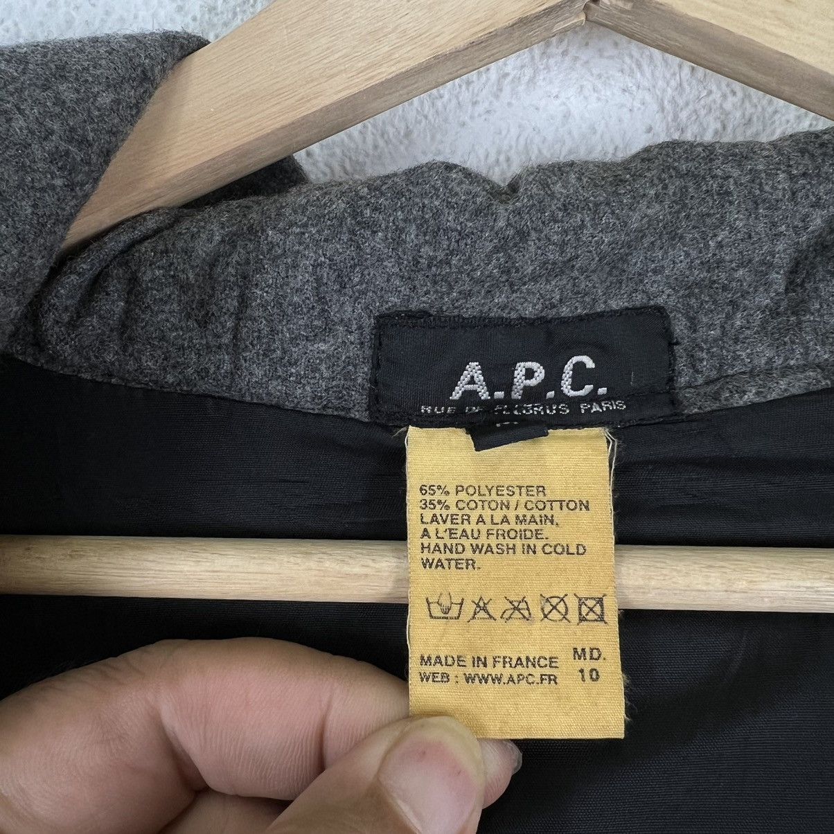 A.P.C. RARE A.P.C. LONG SURVIVAL JACKET ISSEY MIYAKE Size US M / EU 48-50 / 2 - 11 Thumbnail