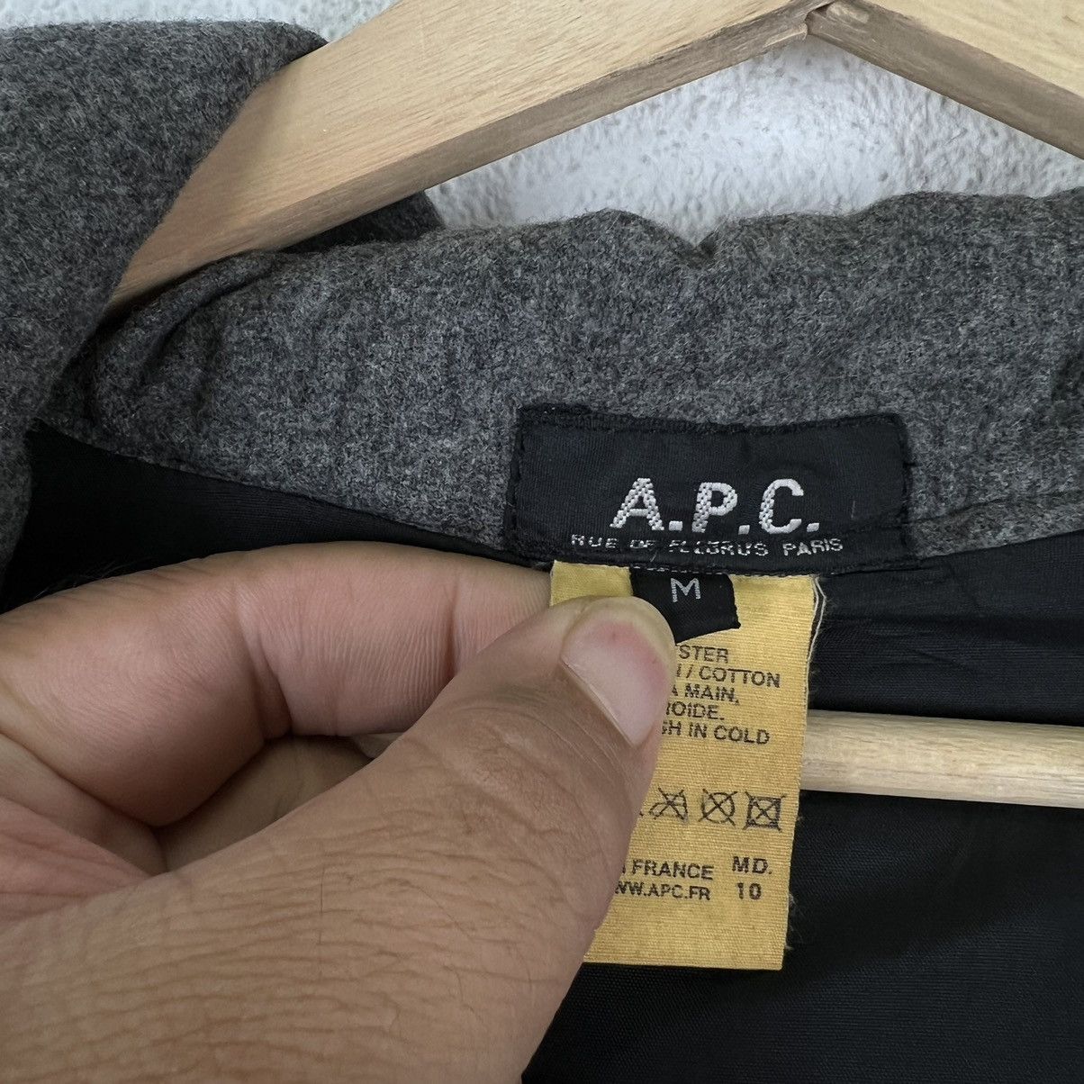 A.P.C. RARE A.P.C. LONG SURVIVAL JACKET ISSEY MIYAKE Size US M / EU 48-50 / 2 - 10 Thumbnail