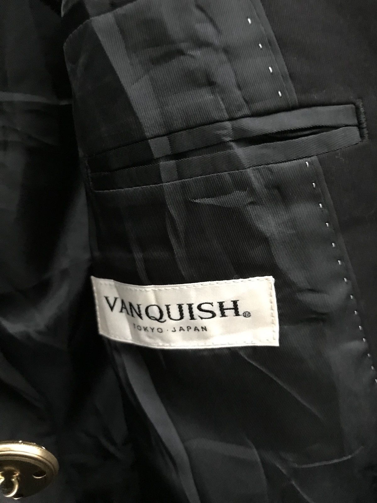 Japanese Brand × Vanquish Vanquish Japan Double Breast Gold Button Jacket Size US M / EU 48-50 / 2 - 7 Thumbnail
