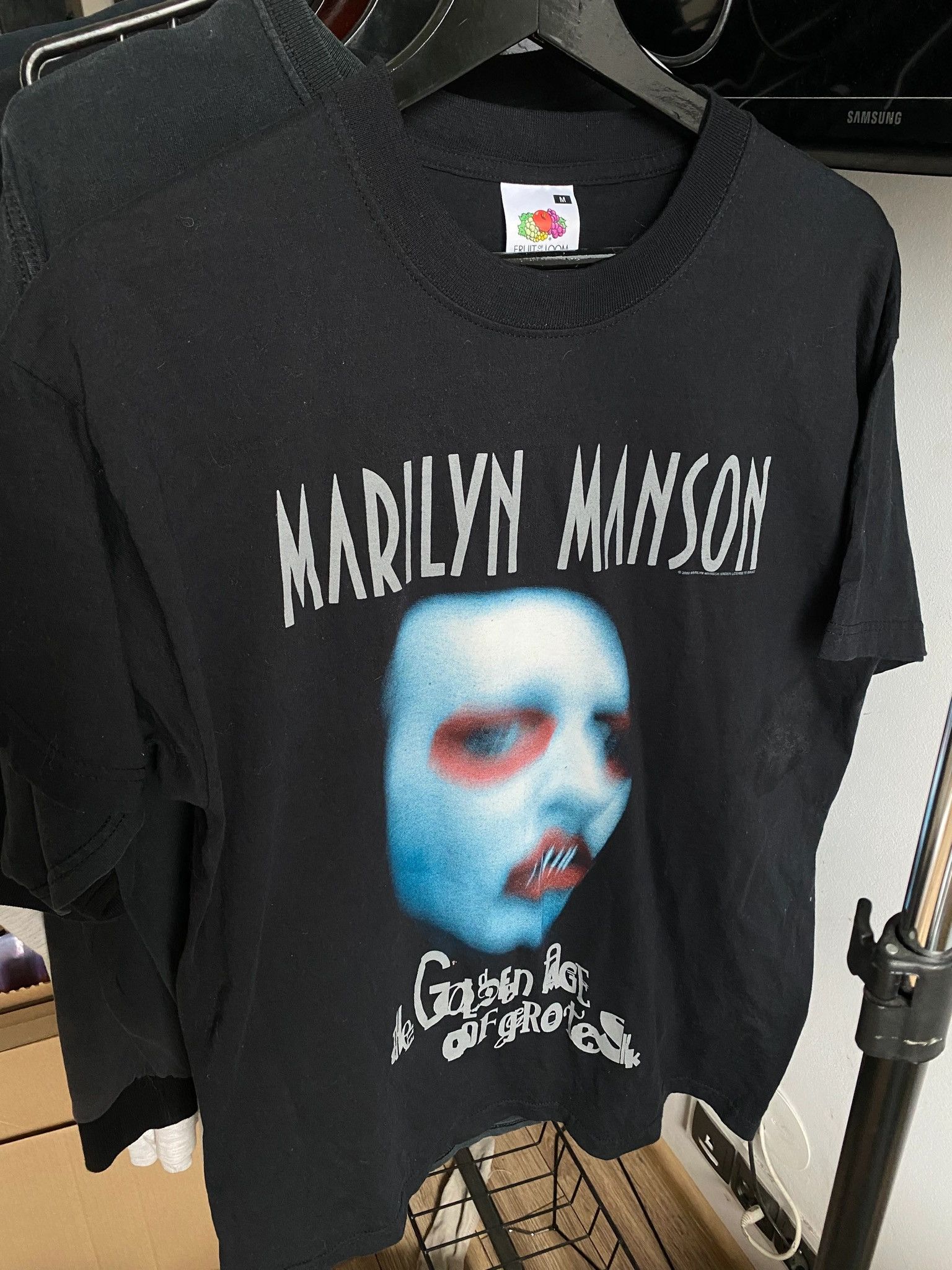 2003 Marilyn Manson “ The Golden Age Of Grotesque” T-shirt - www 