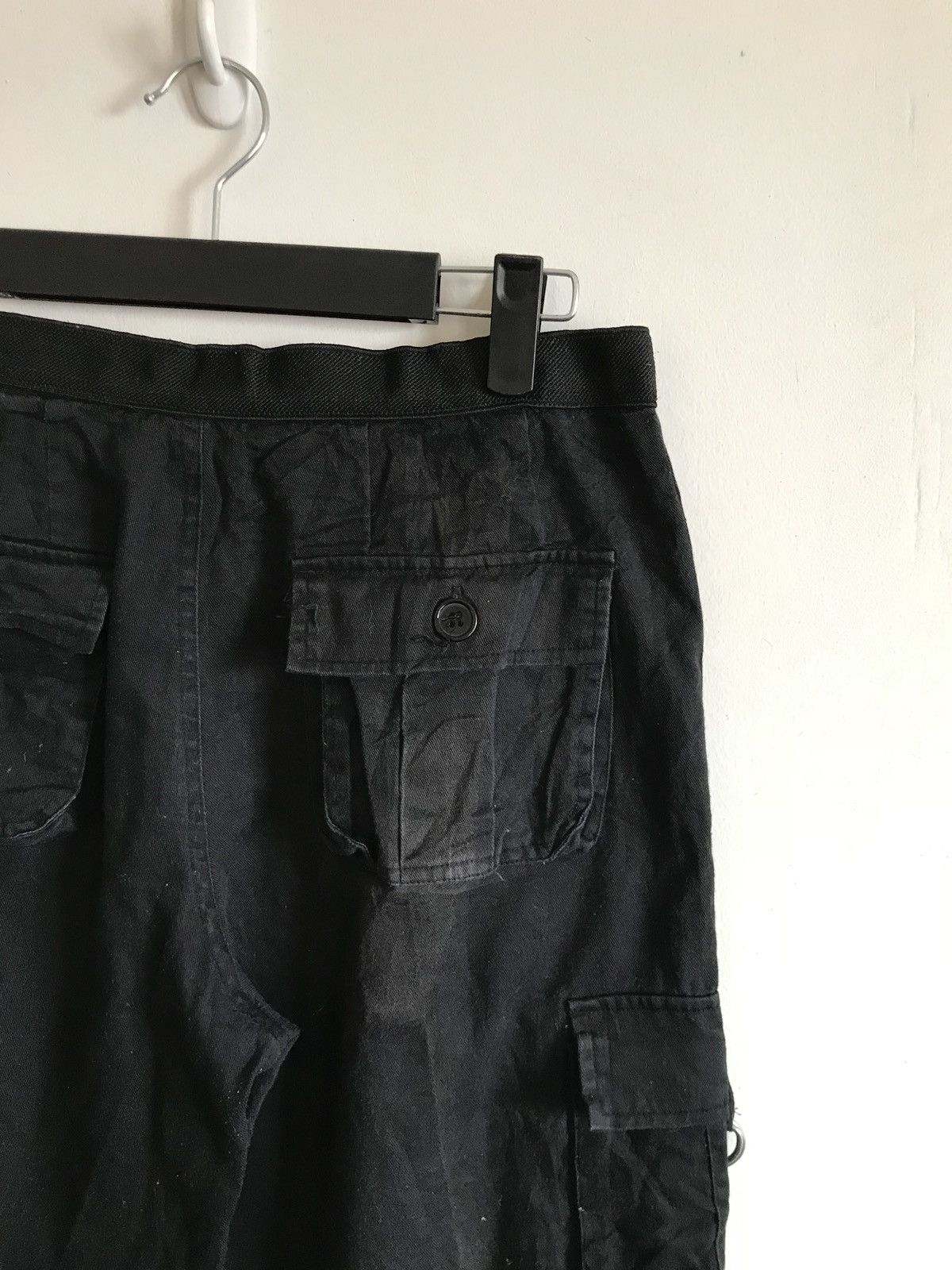 Japanese Brand Black Short Bondage Brand Unieme Cargo Military Tactical Size US 30 / EU 46 - 8 Thumbnail