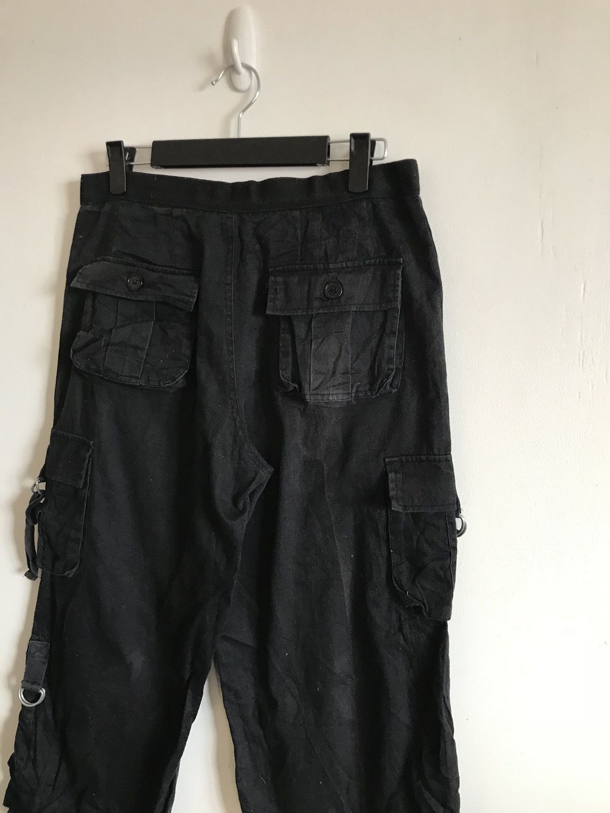 Japanese Brand Black Short Bondage Brand Unieme Cargo Military Tactical Size US 30 / EU 46 - 7 Thumbnail