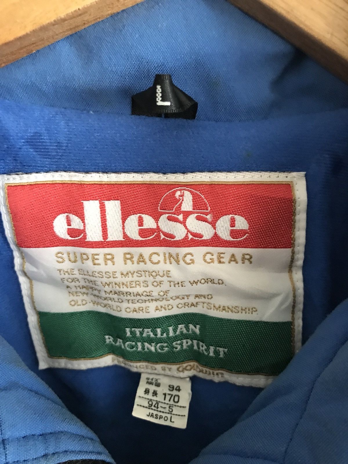 Ellesse × Sports Specialties Vintage Ellesse Racing Team Jacket Size US L / EU 52-54 / 3 - 6 Thumbnail