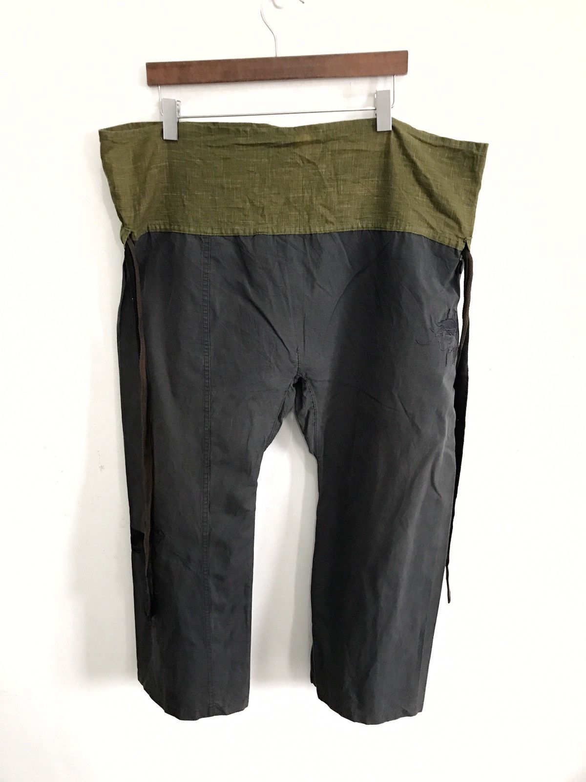 Handmade × Japanese Brand Made In Japan Oversized Shantii Hakama Baggy Cotton/Hemp Size US 44 / EU 60 - 1 Thumbnail