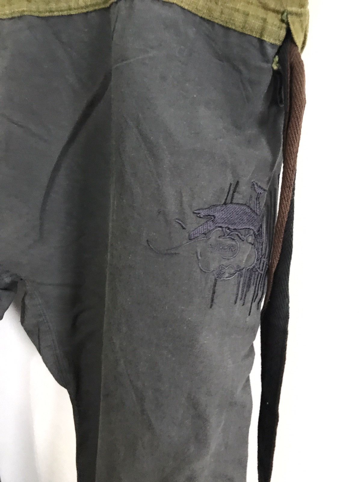 Handmade × Japanese Brand Made In Japan Oversized Shantii Hakama Baggy Cotton/Hemp Size US 44 / EU 60 - 4 Thumbnail