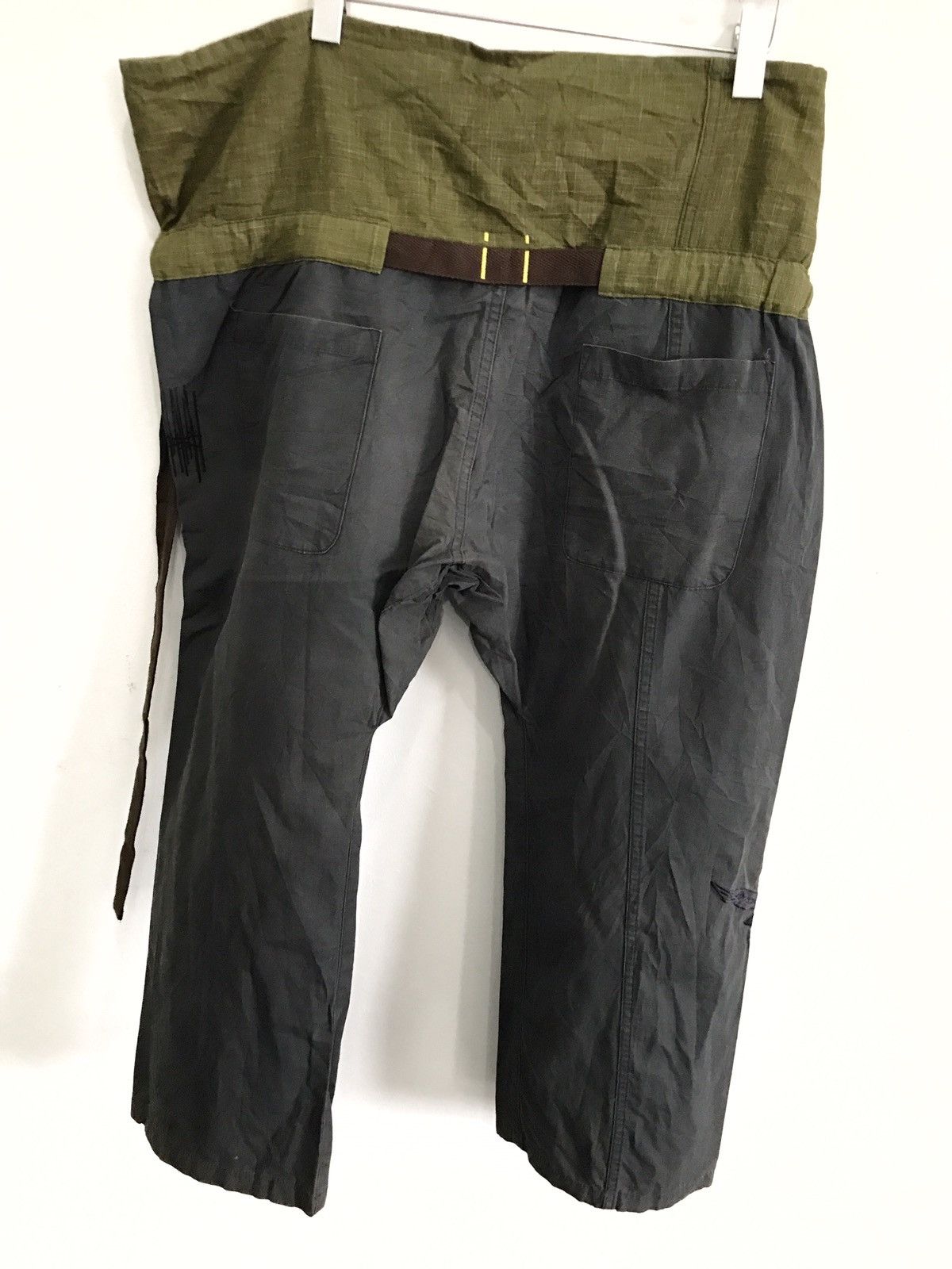 Handmade × Japanese Brand Made In Japan Oversized Shantii Hakama Baggy Cotton/Hemp Size US 44 / EU 60 - 2 Thumbnail