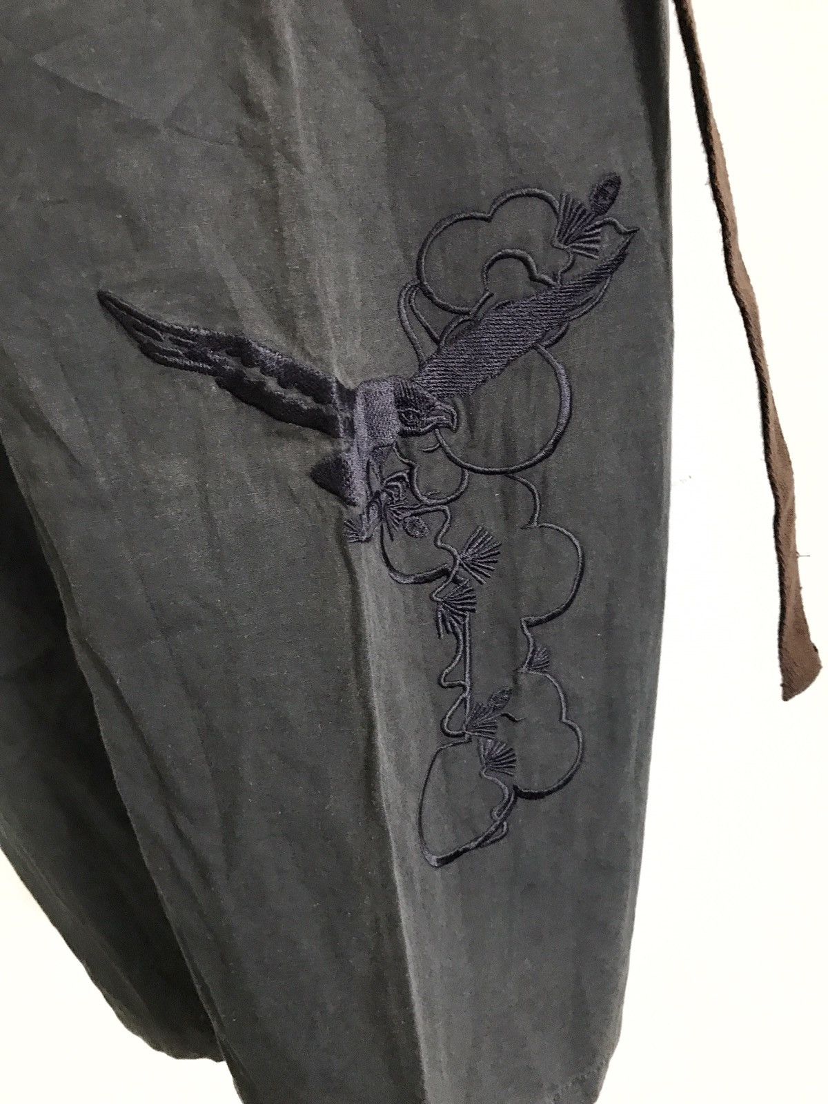 Handmade × Japanese Brand Made In Japan Oversized Shantii Hakama Baggy Cotton/Hemp Size US 44 / EU 60 - 5 Thumbnail