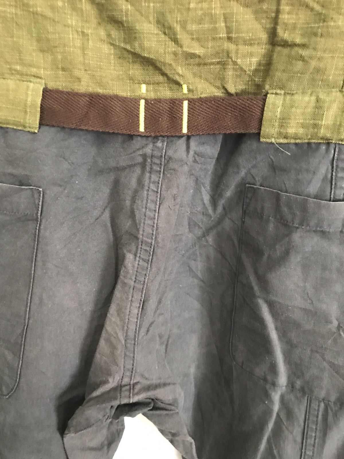 Handmade × Japanese Brand Made In Japan Oversized Shantii Hakama Baggy Cotton/Hemp Size US 44 / EU 60 - 8 Thumbnail