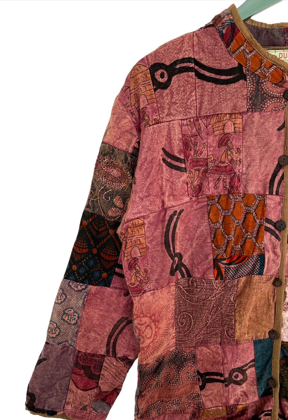 Vintage Vintage Dukan Collections Patchwork Shirt Size S / US 4 / IT 40 - 3 Thumbnail