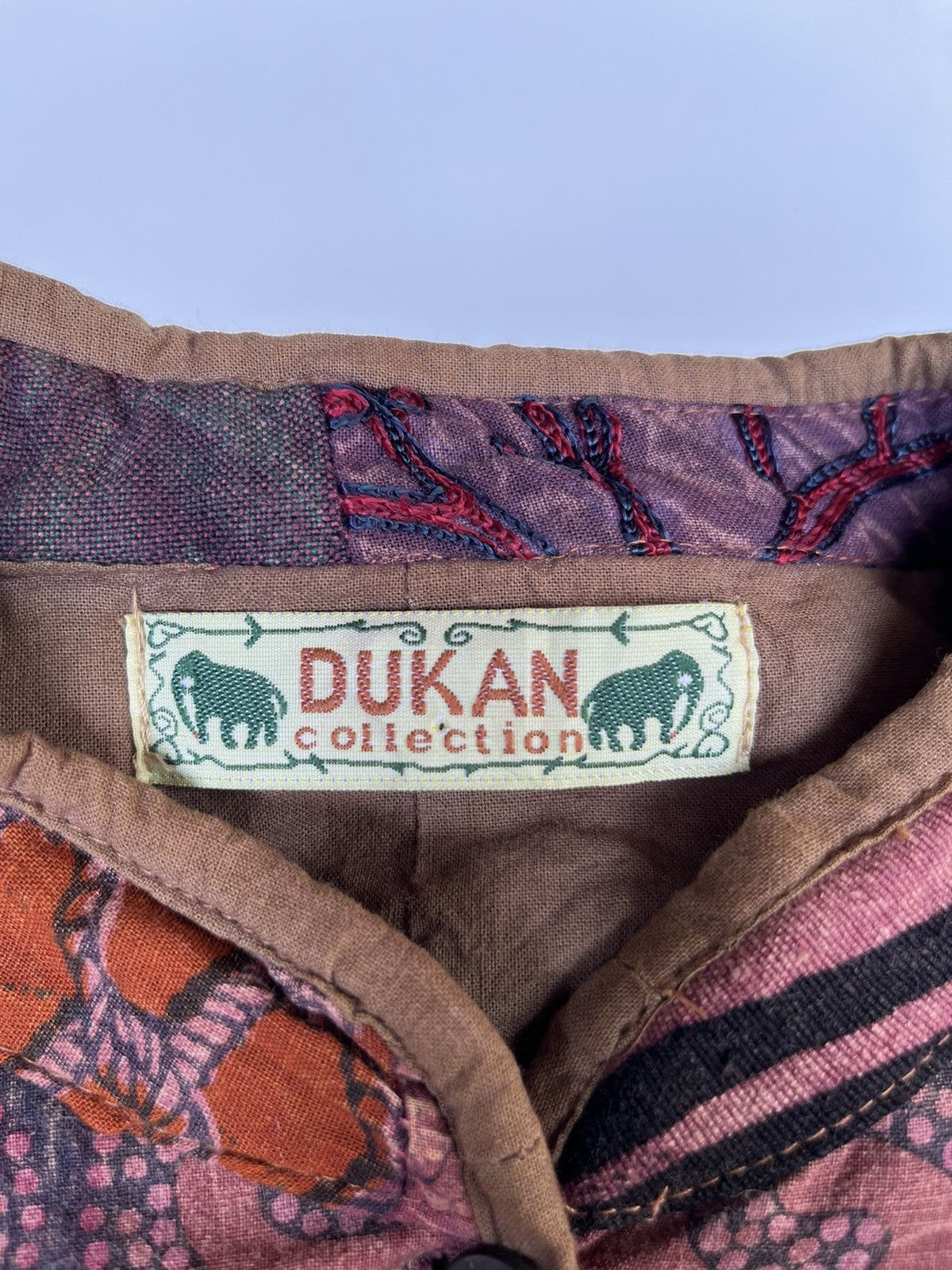 Vintage Vintage Dukan Collections Patchwork Shirt Size S / US 4 / IT 40 - 7 Thumbnail
