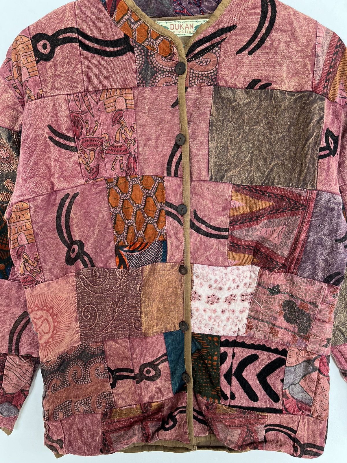 Vintage Vintage Dukan Collections Patchwork Shirt Size S / US 4 / IT 40 - 6 Thumbnail