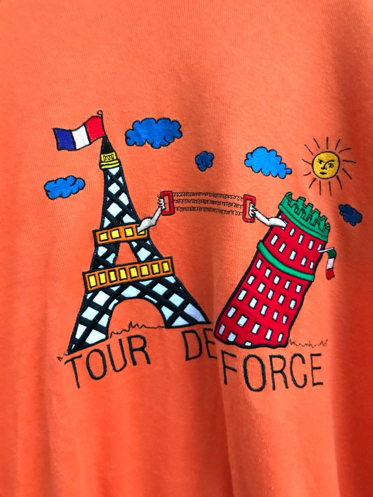 Jean Charles De Castelbajac Jean Charles De Castelbajac Sport Orange Colour Sweatshirt Size US M / EU 48-50 / 2 - 4 Thumbnail