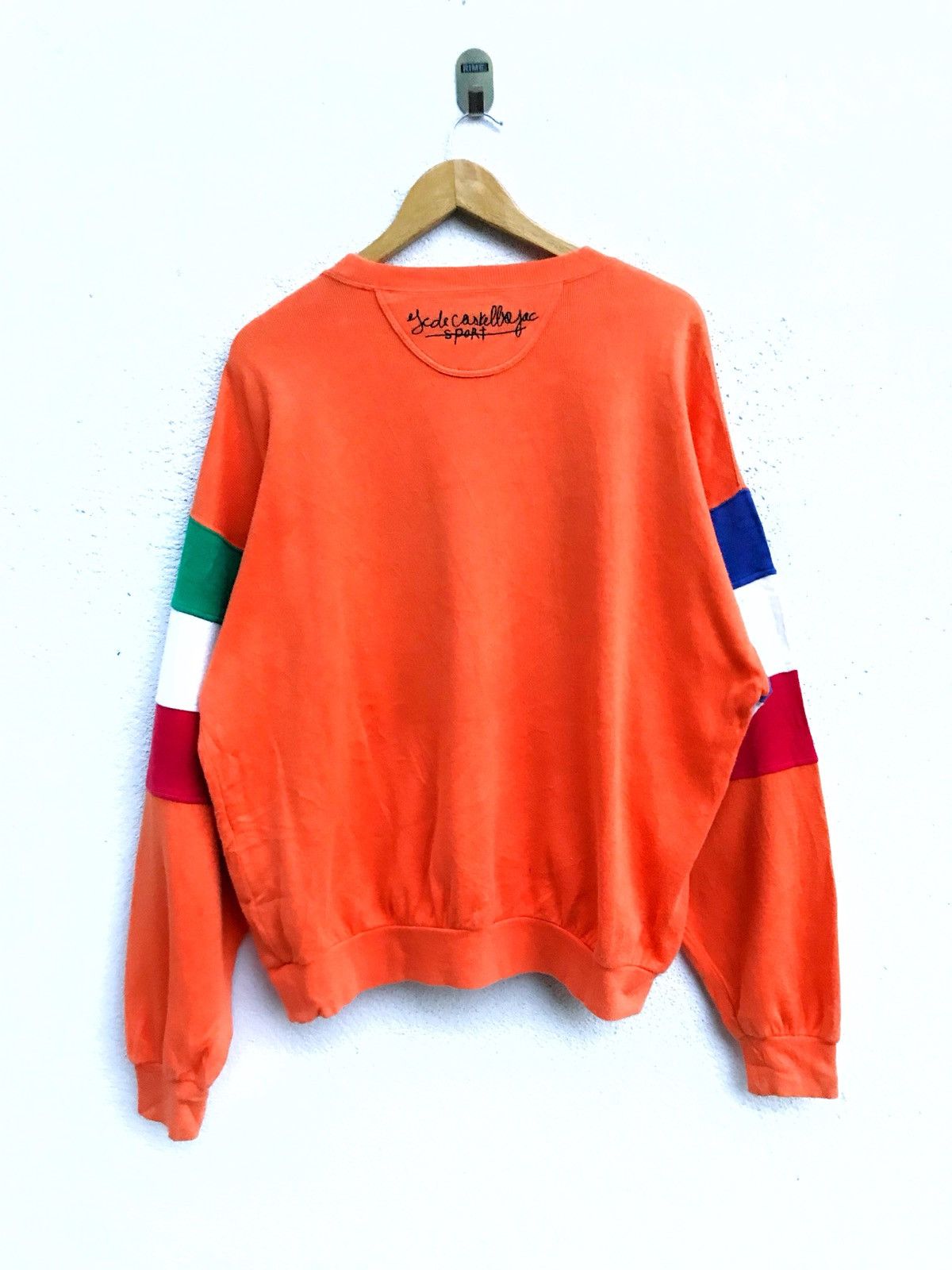 Jean Charles De Castelbajac Jean Charles De Castelbajac Sport Orange Colour Sweatshirt Size US M / EU 48-50 / 2 - 2 Thumbnail