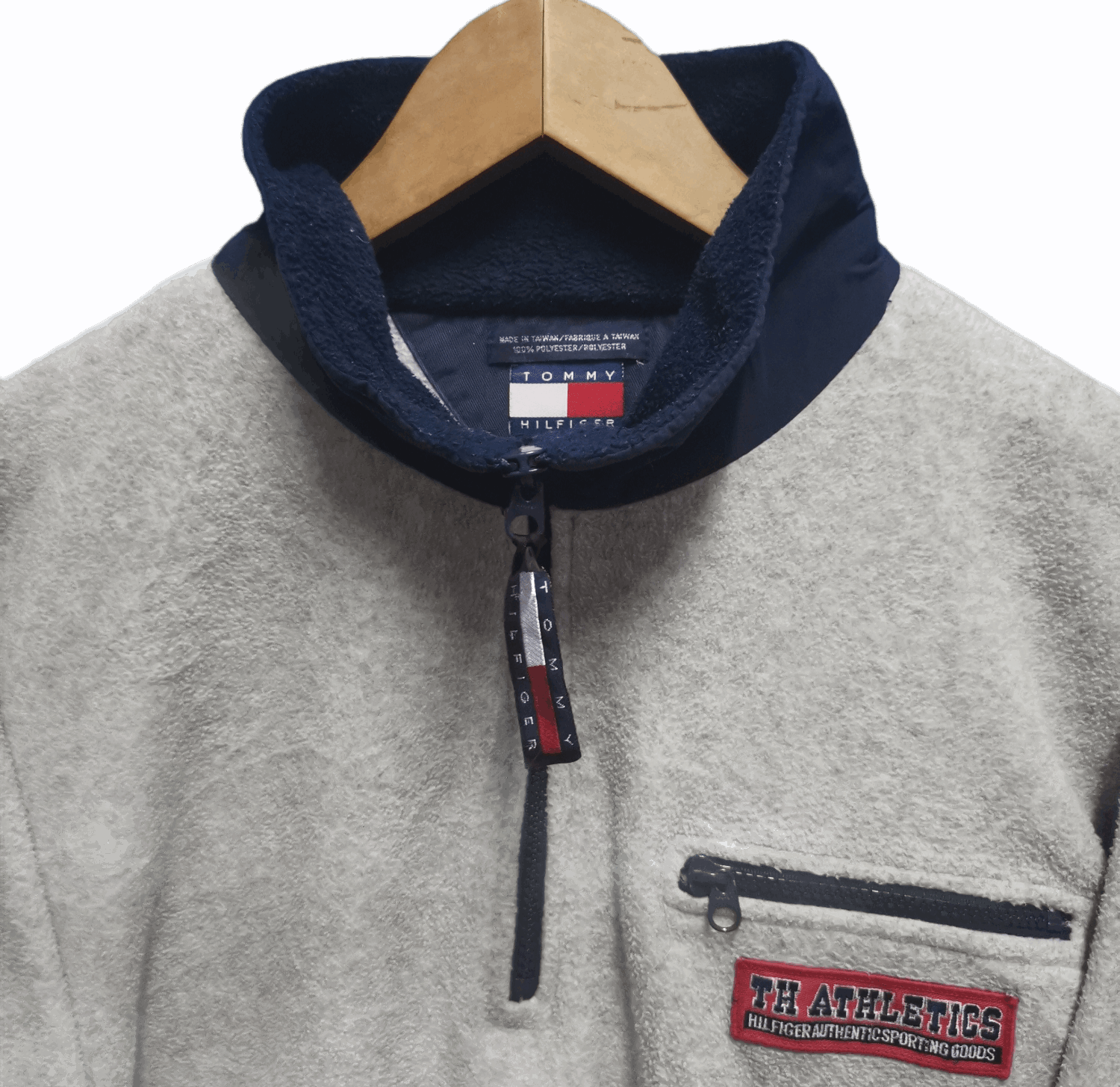 Tommy Hilfiger Tommy Hilfiger Athletic Sweatshirt Spellout - Big Logo Size US L / EU 52-54 / 3 - 5 Thumbnail