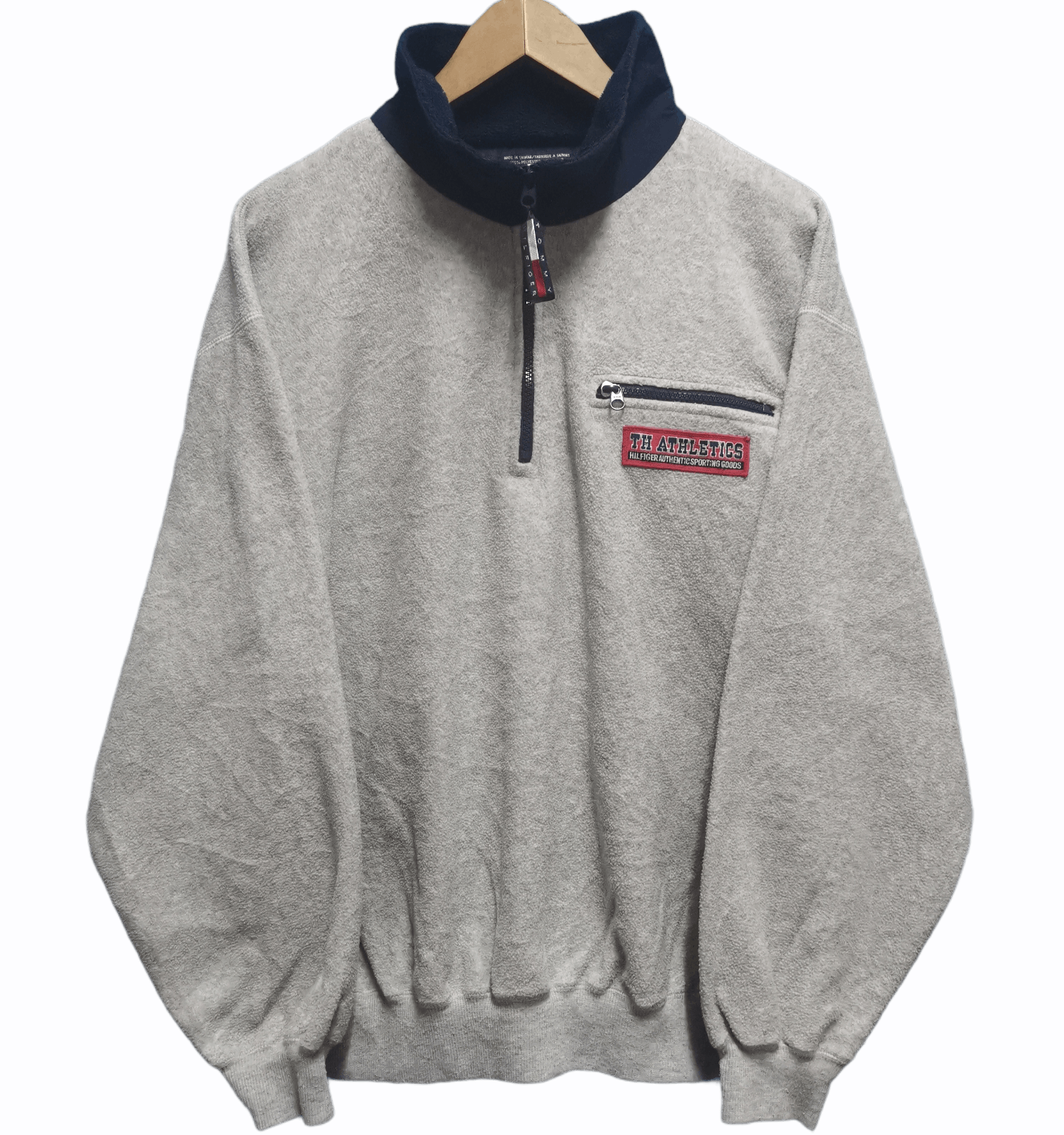 Tommy Hilfiger Tommy Hilfiger Athletic Sweatshirt Spellout - Big Logo Size US L / EU 52-54 / 3 - 1 Thumbnail