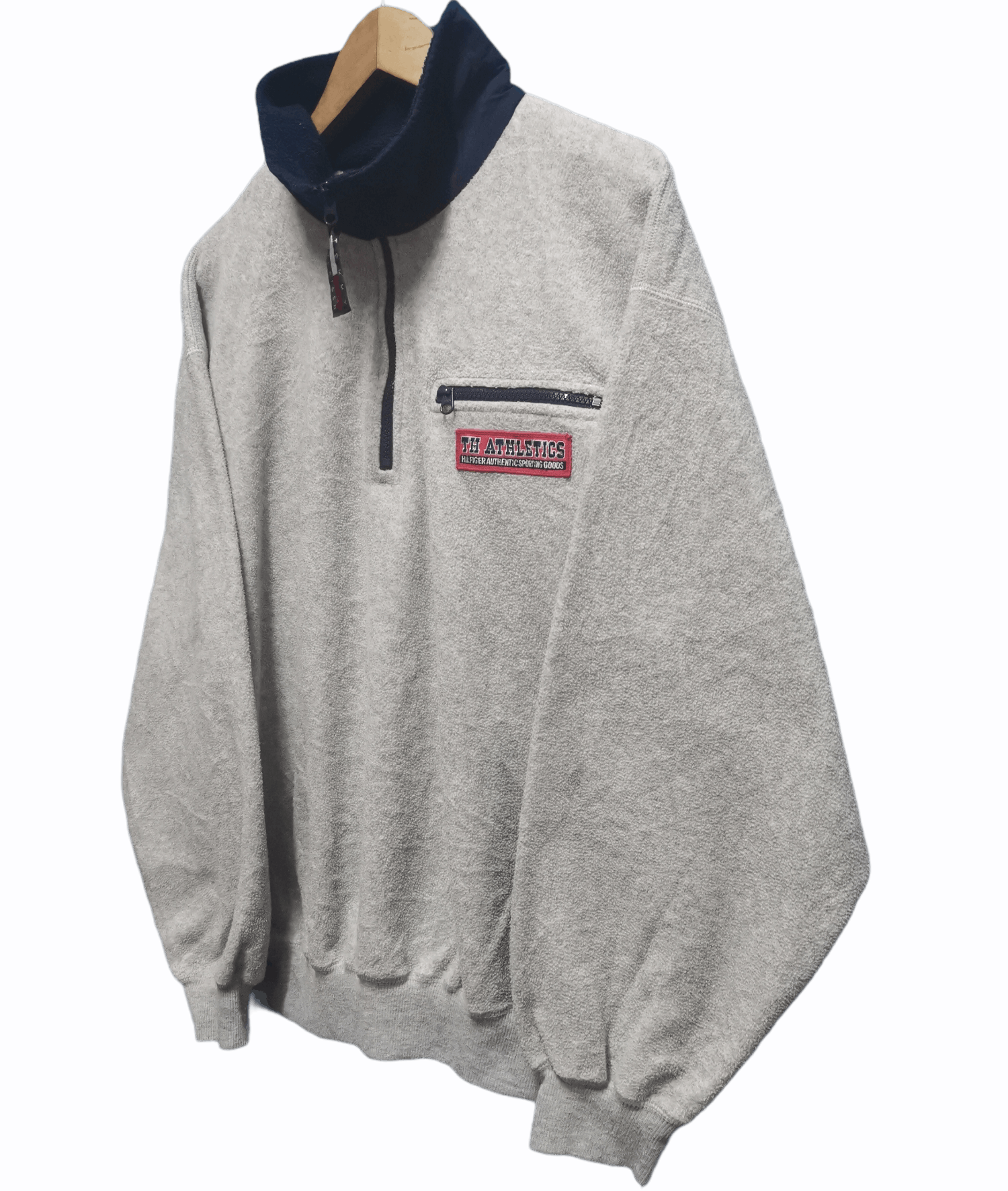 Tommy Hilfiger Tommy Hilfiger Athletic Sweatshirt Spellout - Big Logo Size US L / EU 52-54 / 3 - 3 Thumbnail