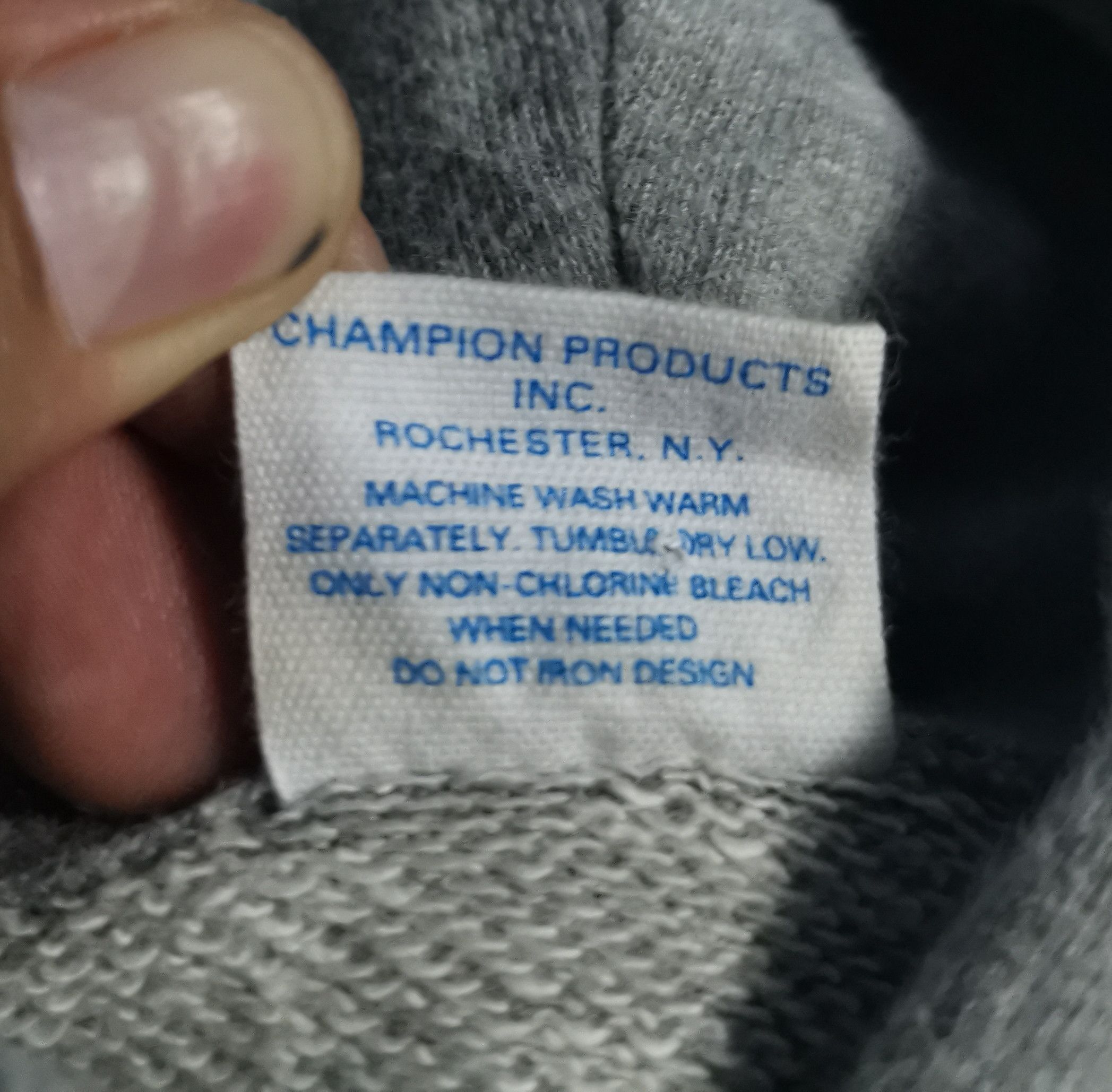 Champion × Vintage Vintage Champion Charlotte Randolph Hoodie Size US S / EU 44-46 / 1 - 7 Thumbnail