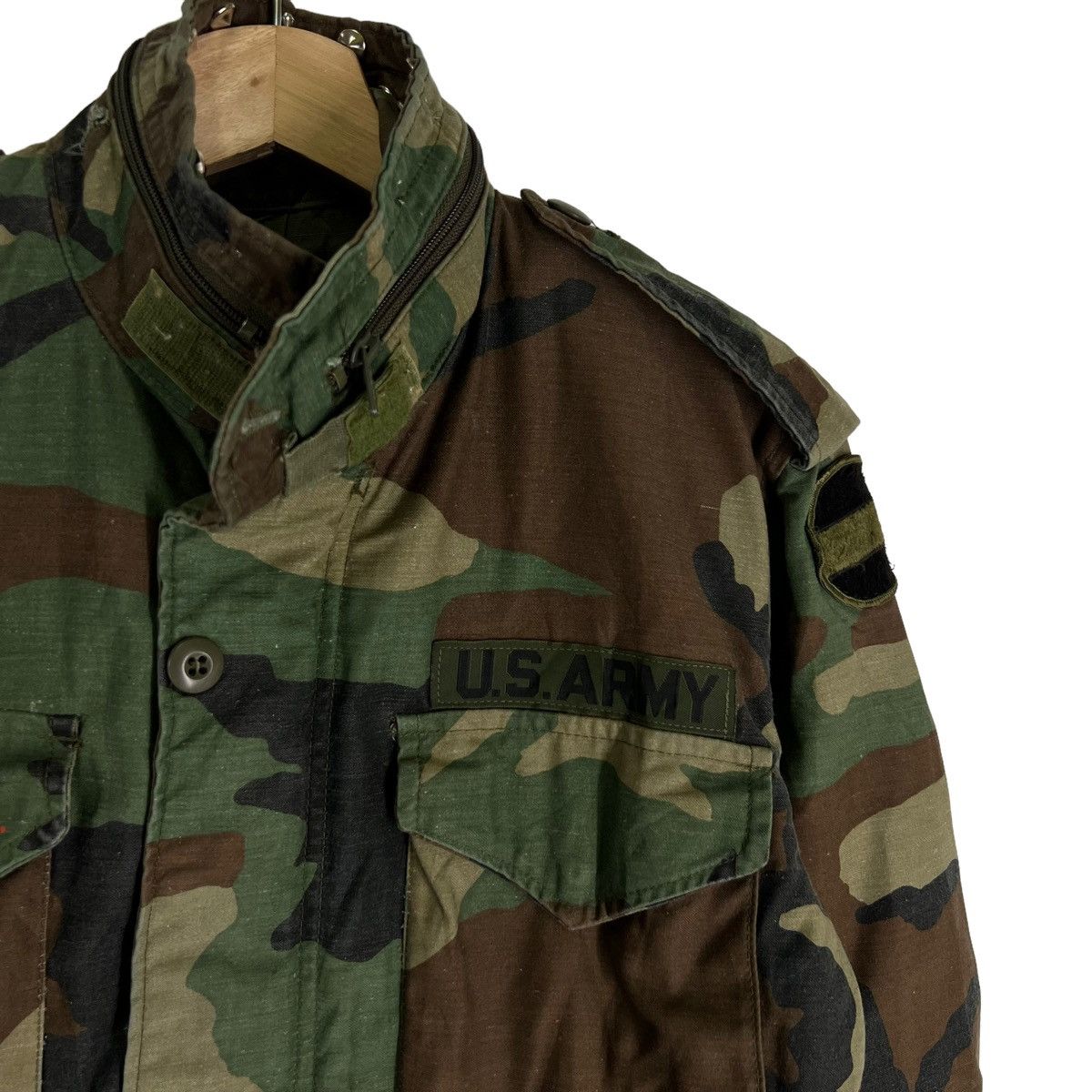 Alpha Industries VINTAGE CARGO JACKET CAMO ALPHA INDUSTRIES MILITARY WEAR Size US XS / EU 42 / 0 - 4 Thumbnail