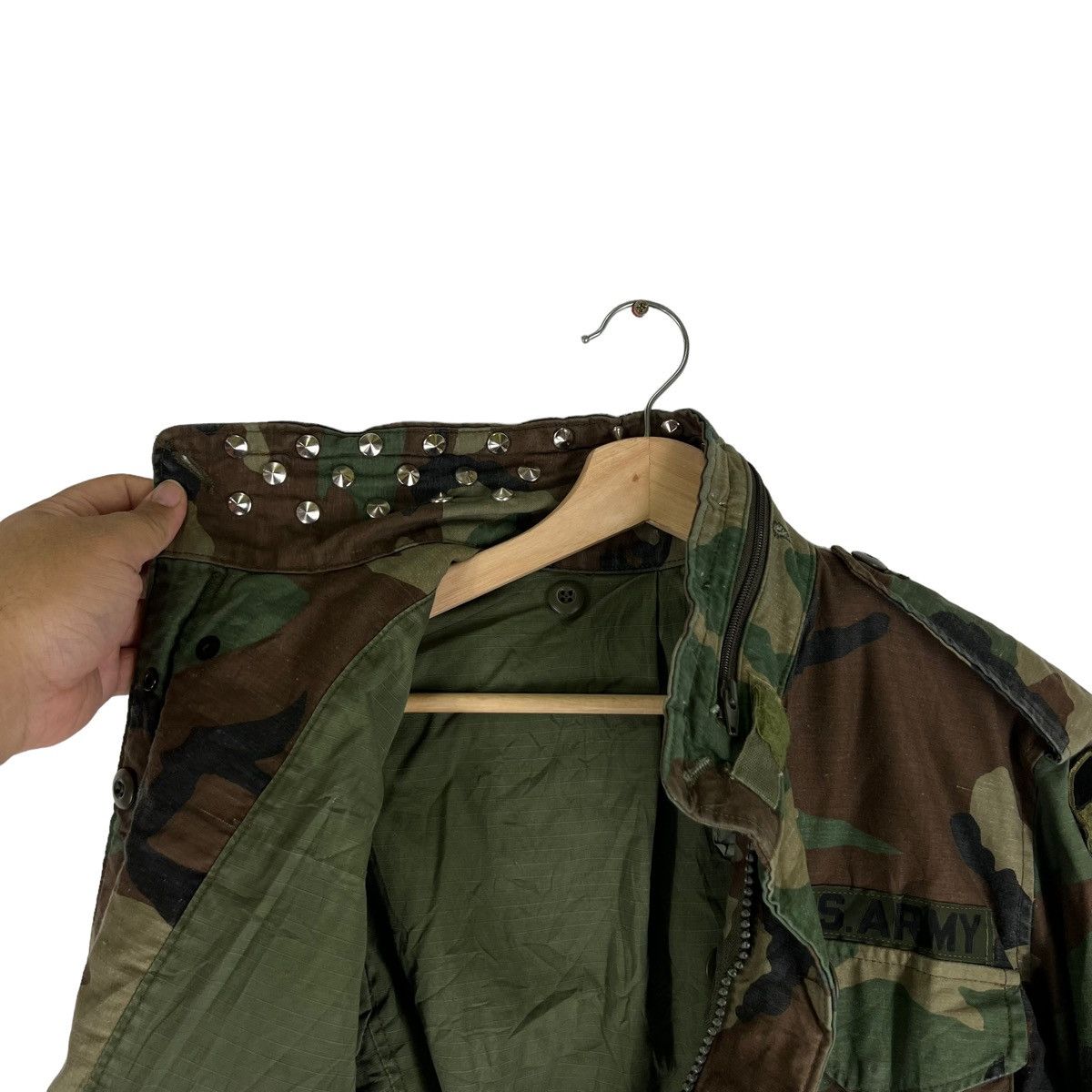 Alpha Industries VINTAGE CARGO JACKET CAMO ALPHA INDUSTRIES MILITARY WEAR Size US XS / EU 42 / 0 - 13 Thumbnail