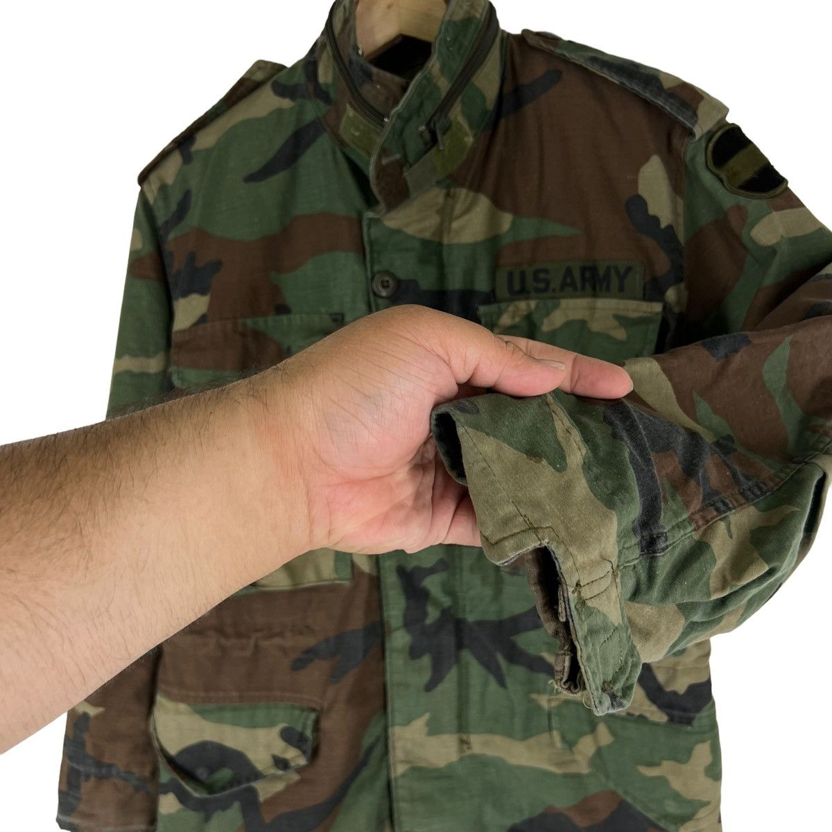 Alpha Industries VINTAGE CARGO JACKET CAMO ALPHA INDUSTRIES MILITARY WEAR Size US XS / EU 42 / 0 - 6 Thumbnail