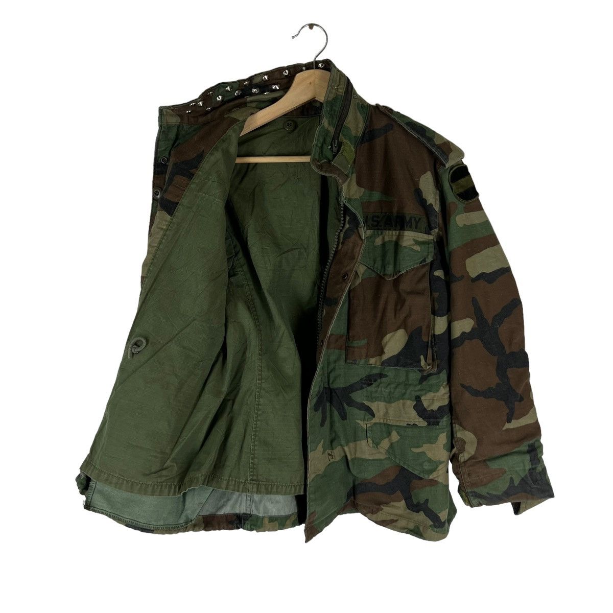 Alpha Industries VINTAGE CARGO JACKET CAMO ALPHA INDUSTRIES MILITARY WEAR Size US XS / EU 42 / 0 - 14 Thumbnail