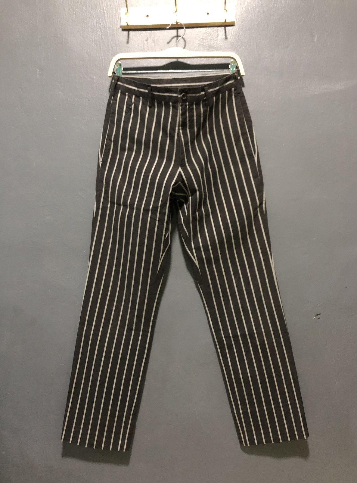 Y's × Y's for Men × Yohji Yamamoto Y’S YOHJI YAMAMOTO STRIPE PANTS Size US 30 / EU 46 - 1 Thumbnail