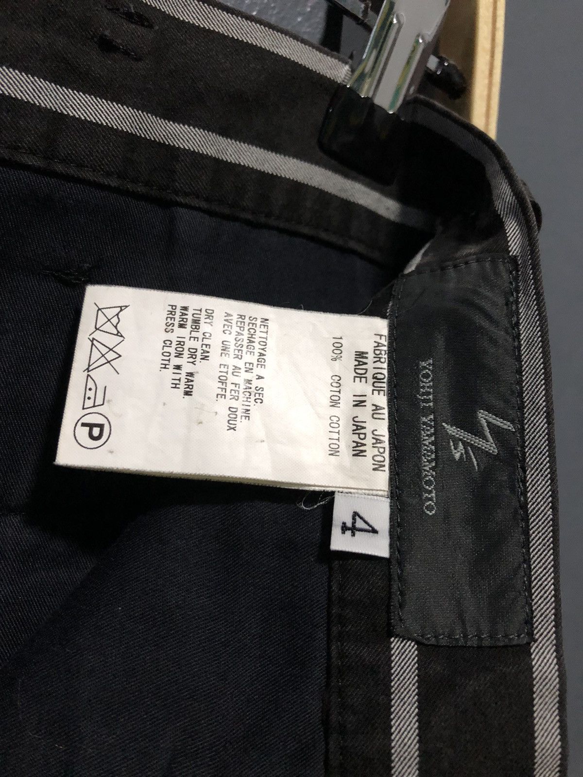 Y's × Y's for Men × Yohji Yamamoto Y’S YOHJI YAMAMOTO STRIPE PANTS Size US 30 / EU 46 - 6 Thumbnail
