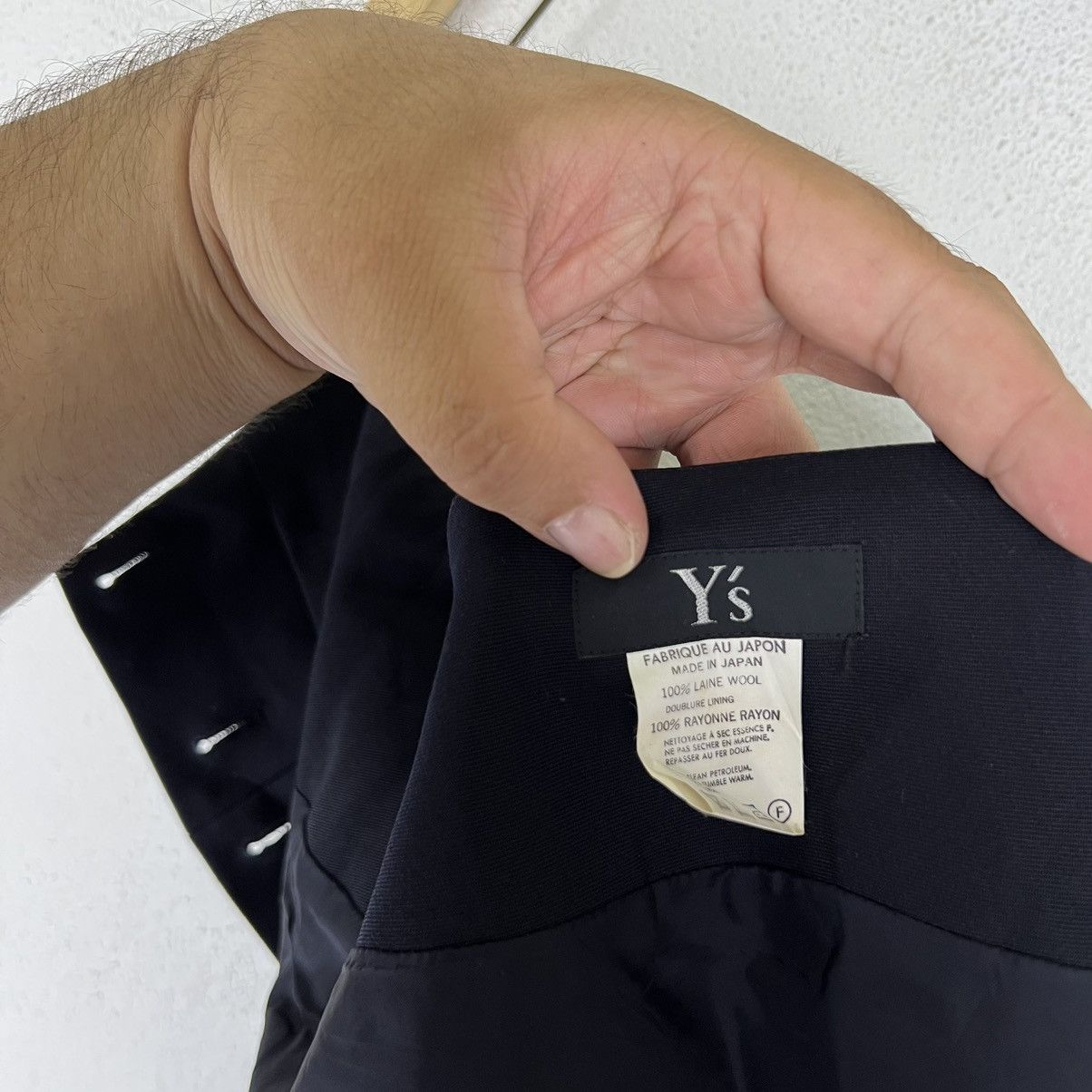 Yohji Yamamoto RARE RUNWAY Y’S YOHJI YAMAMOTO LONG SKIRT ICONIC BLACK Size 26" / US 2 / IT 38 - 10 Thumbnail