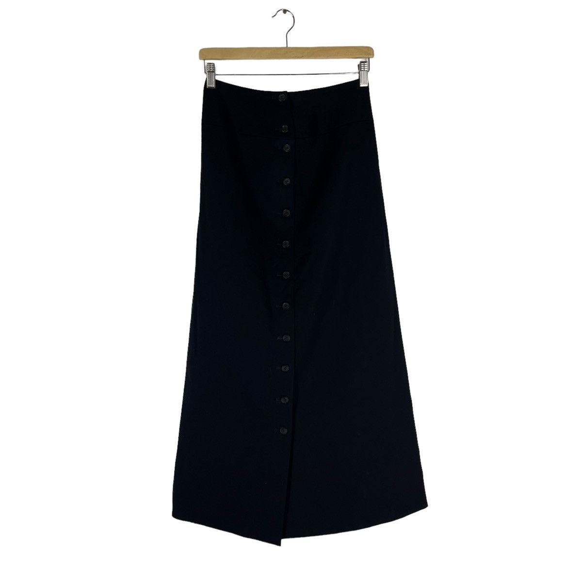 Yohji Yamamoto RARE RUNWAY Y’S YOHJI YAMAMOTO LONG SKIRT ICONIC BLACK Size 26" / US 2 / IT 38 - 1 Thumbnail