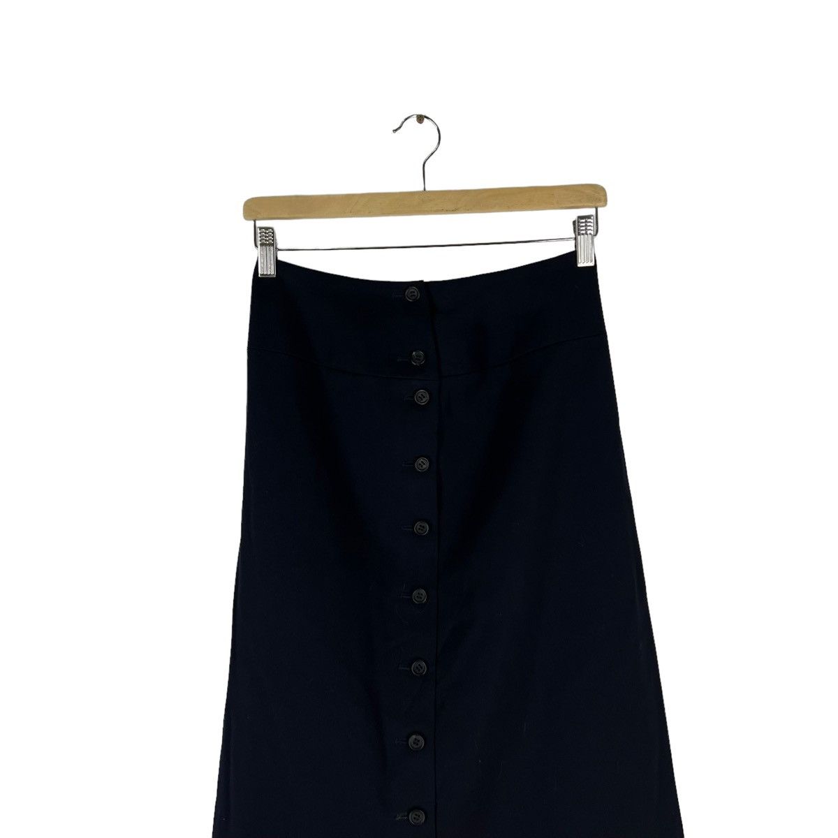 Yohji Yamamoto RARE RUNWAY Y’S YOHJI YAMAMOTO LONG SKIRT ICONIC BLACK Size 26" / US 2 / IT 38 - 3 Thumbnail