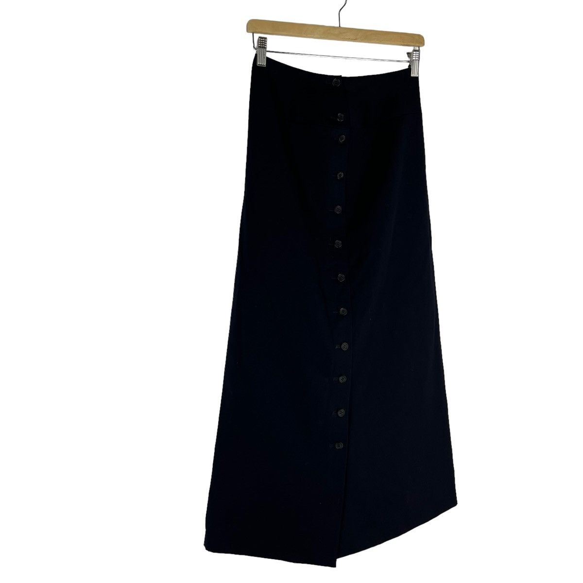 Yohji Yamamoto RARE RUNWAY Y’S YOHJI YAMAMOTO LONG SKIRT ICONIC BLACK Size 26" / US 2 / IT 38 - 2 Thumbnail