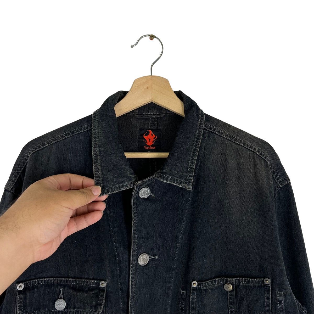 Japanese Brand × Vintage VINTAGE HIKORY CHORE JACKET TURBINE INSPIRED ISSEY MIYAKE Size US M / EU 48-50 / 2 - 4 Thumbnail