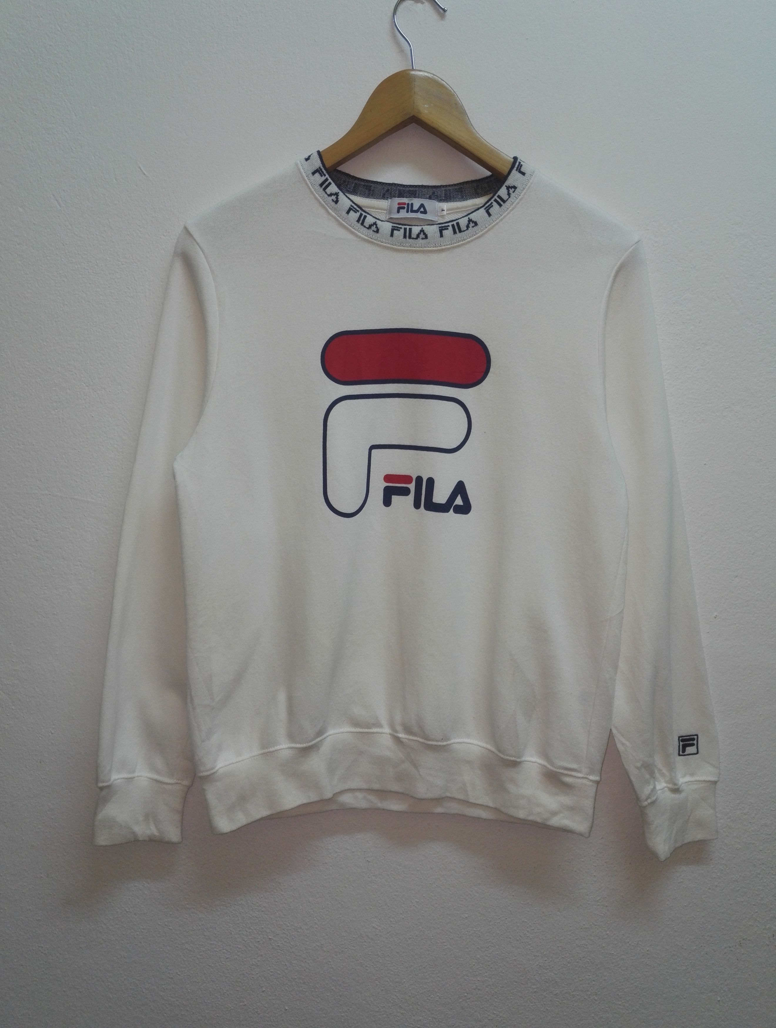 Fila Vintage FILA Big Logo Sweatshirts Size US S / EU 44-46 / 1 - 1 Thumbnail