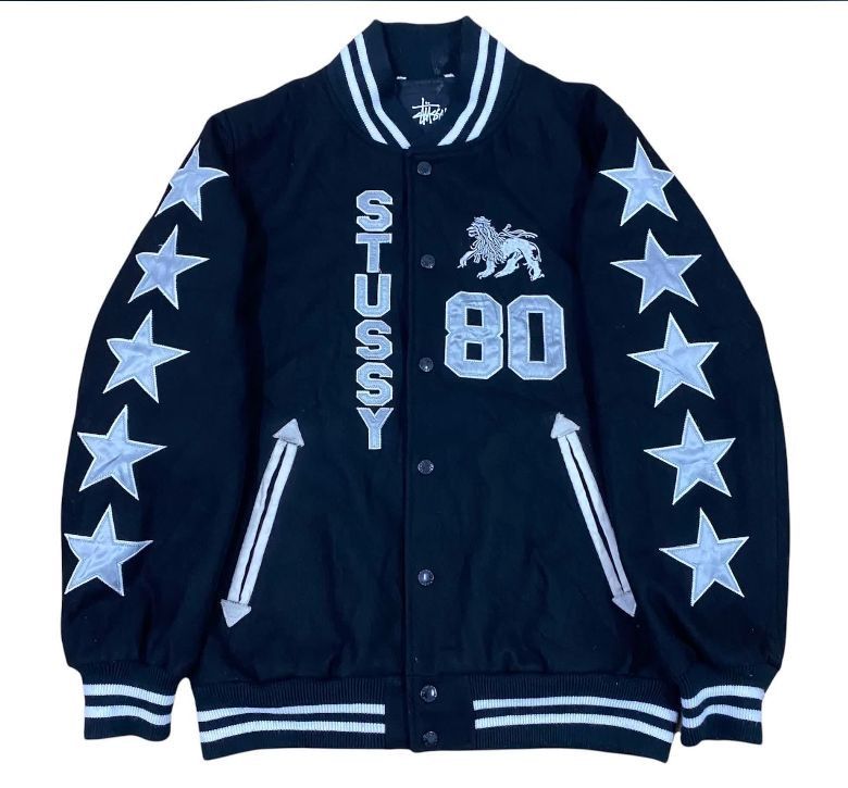 Stussy Stussy Wool Varsity Size US S / EU 44-46 / 1 - 1 Thumbnail