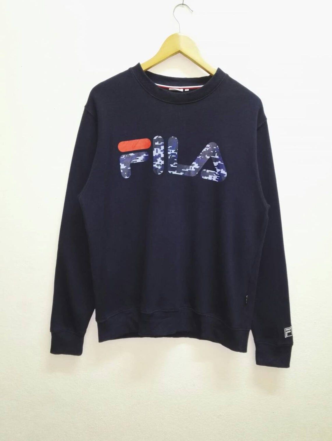 Fila Vintage FILA Sweatshirt Big Logo Graphic extract (c9) Size US M / EU 48-50 / 2 - 1 Thumbnail